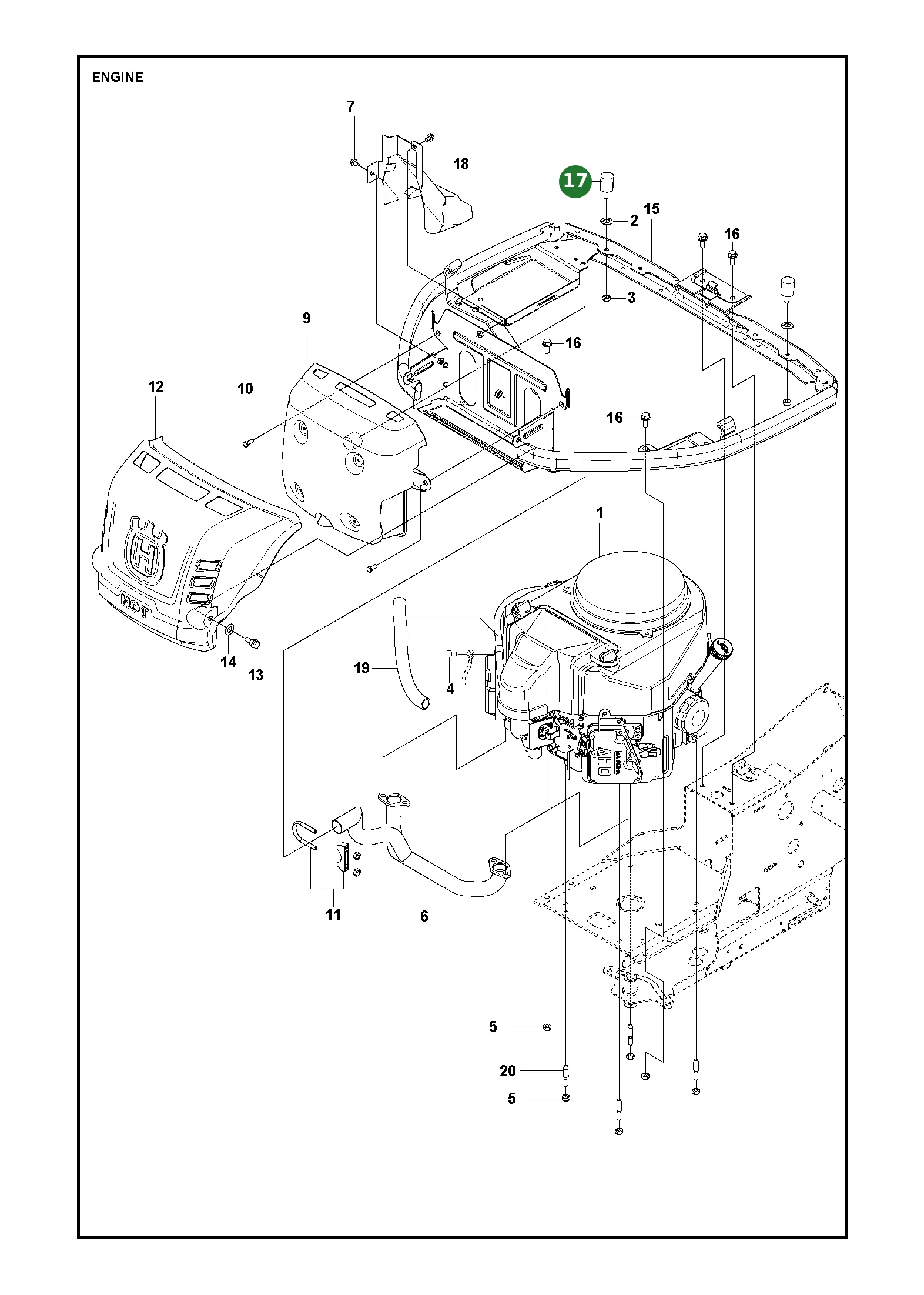 Position im Ersatzteilkatalog