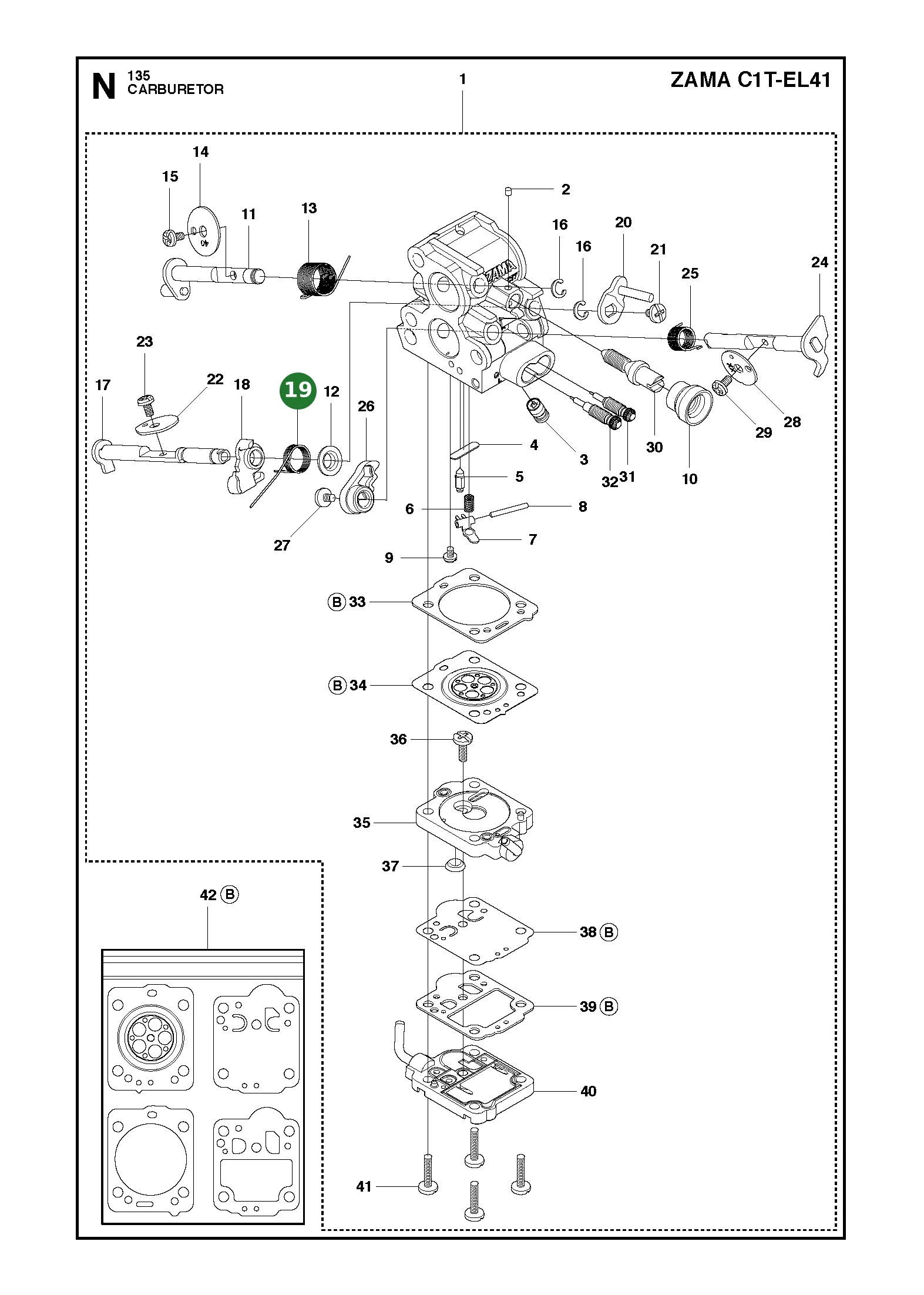 Position im Ersatzteilkatalog