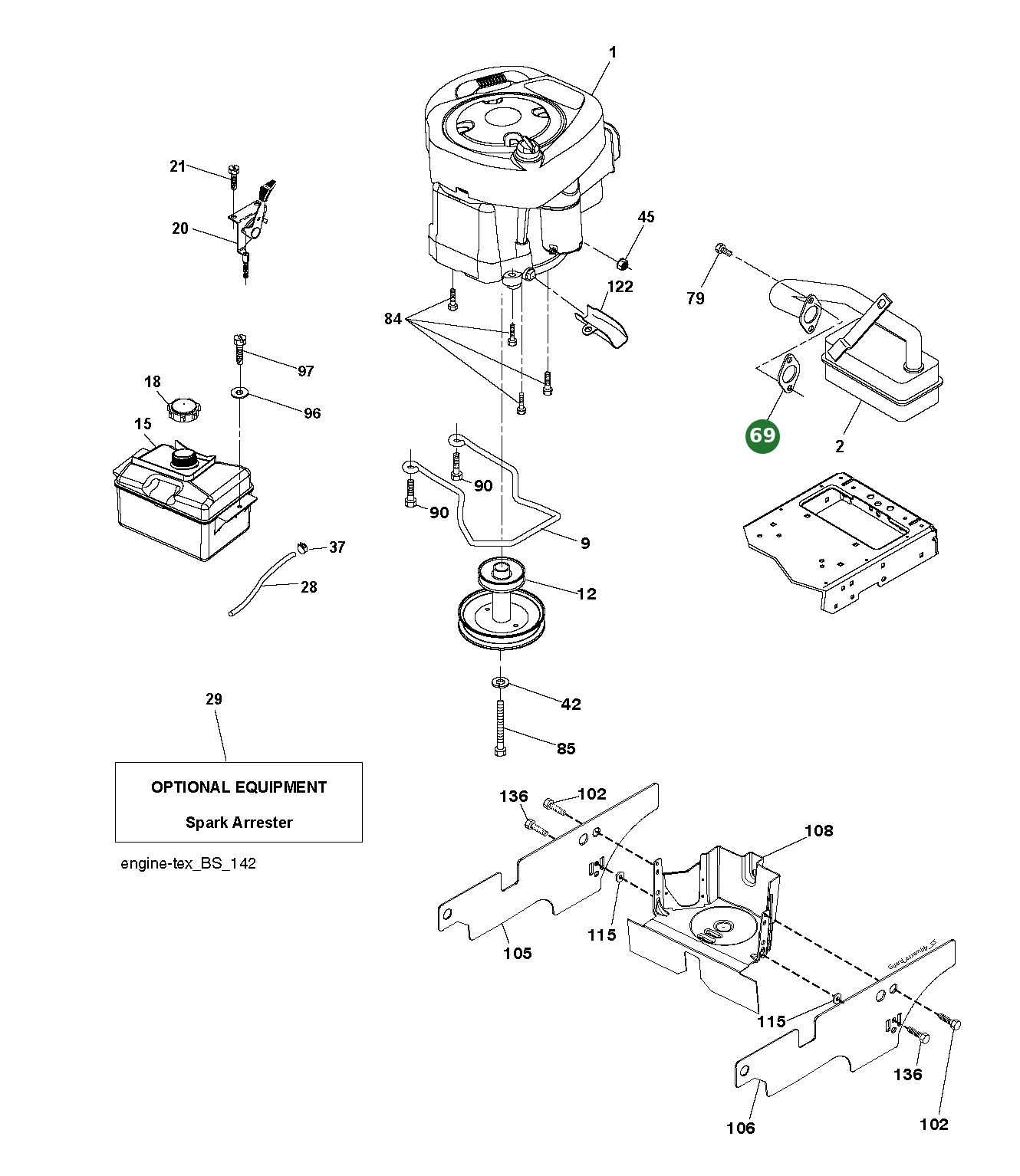 Position im Ersatzteilkatalog