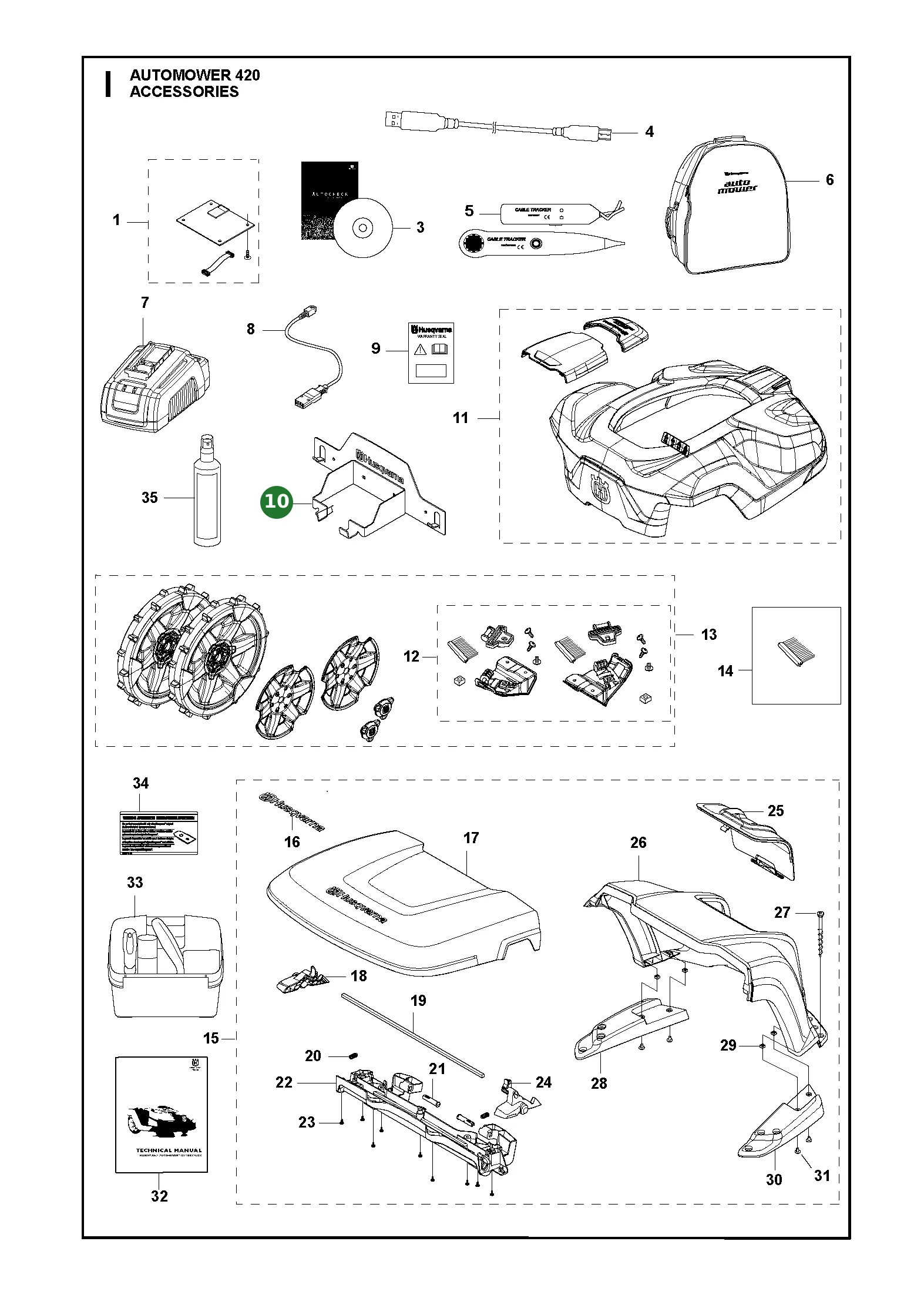 Position im Ersatzteilkatalog