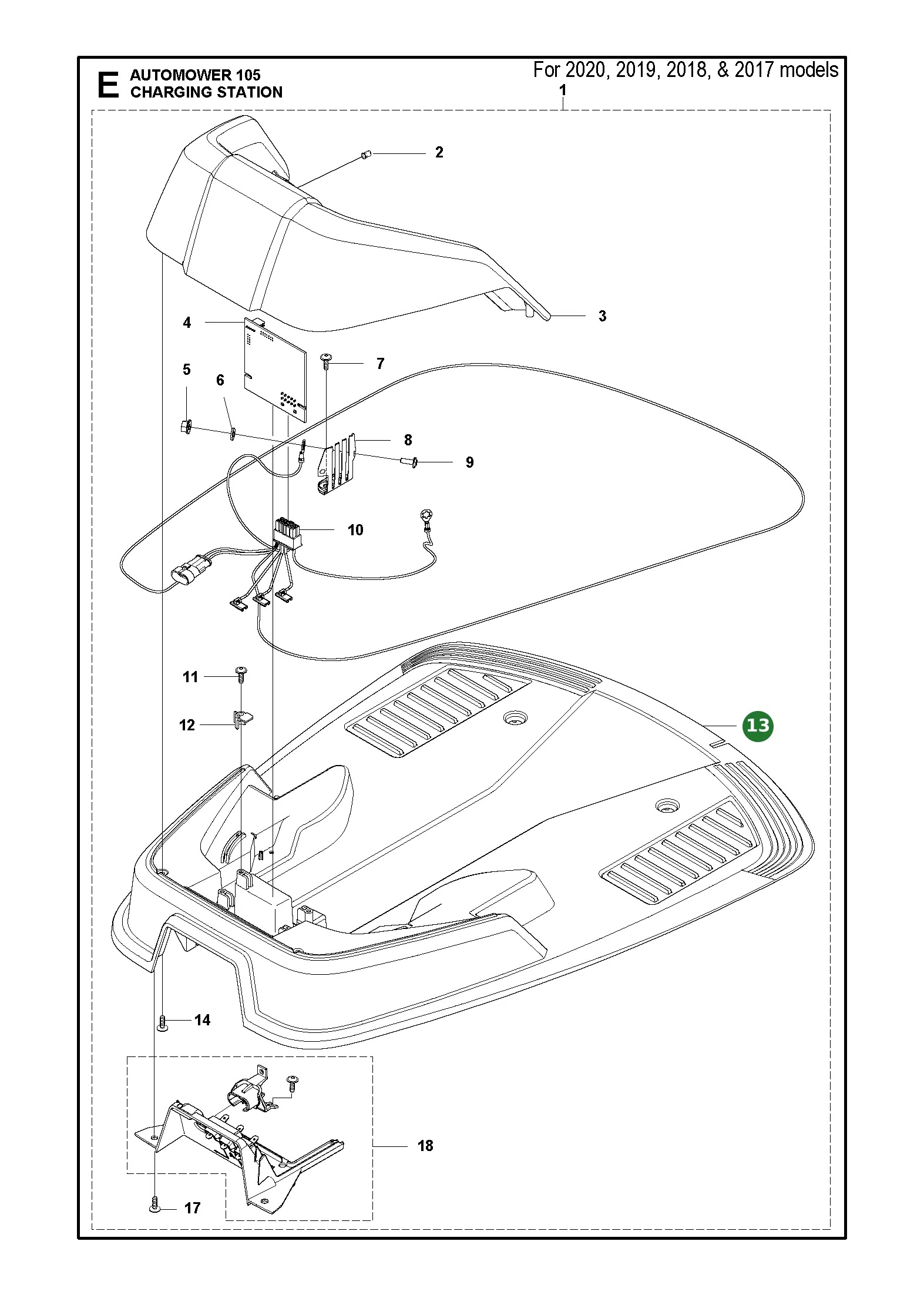 Position im Ersatzteilkatalog