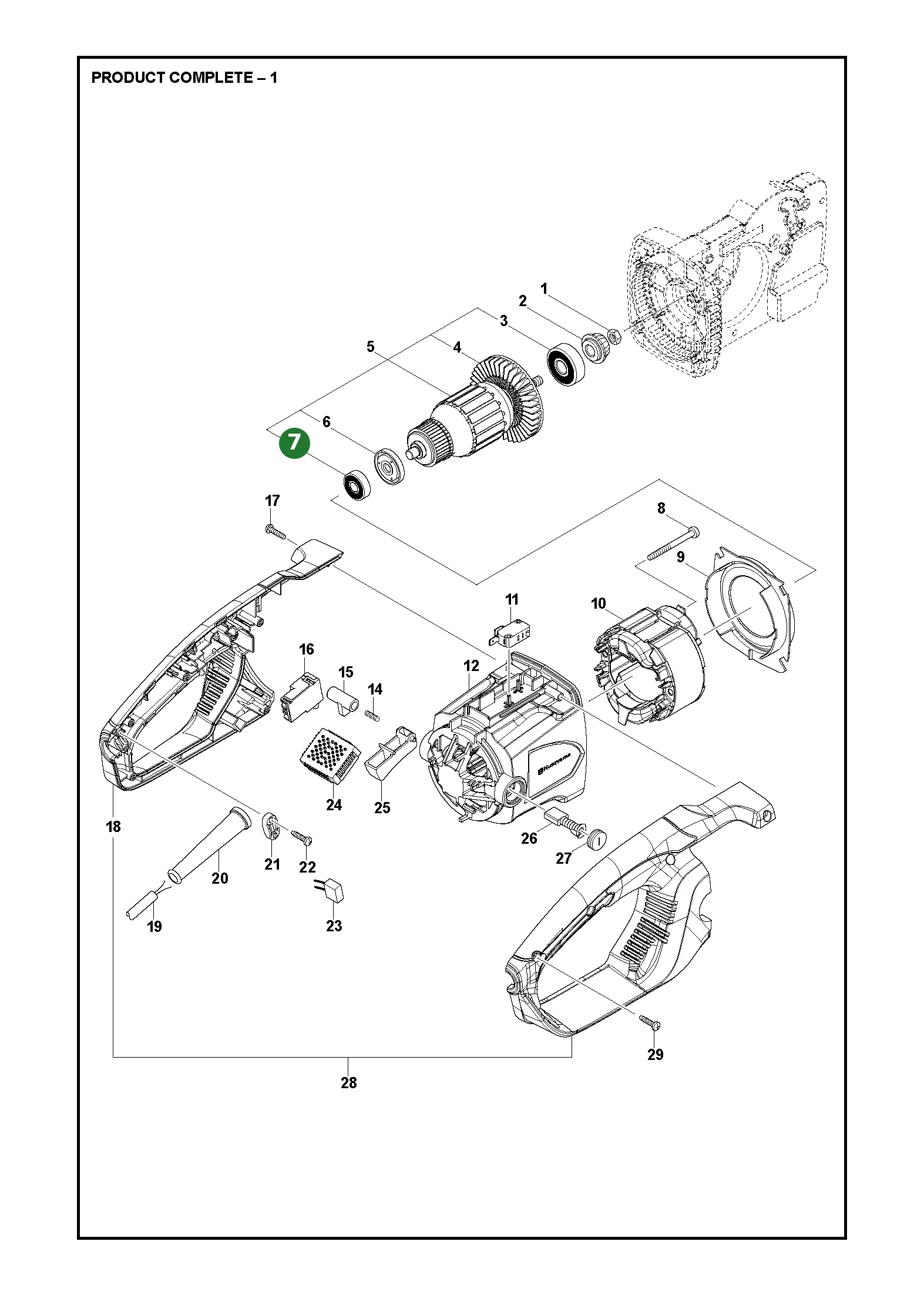 Position im Ersatzteilkatalog