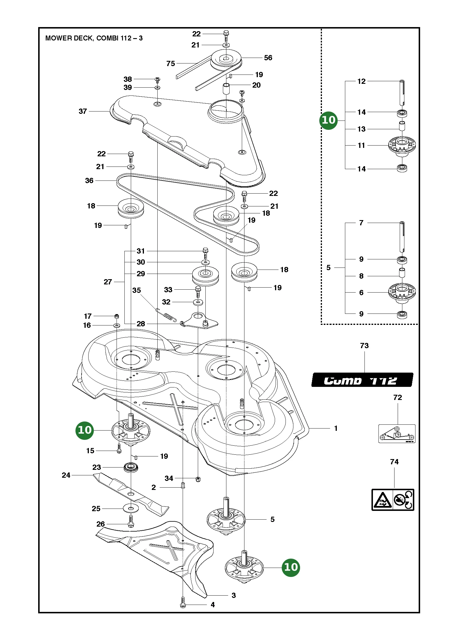 Position im Ersatzteilkatalog