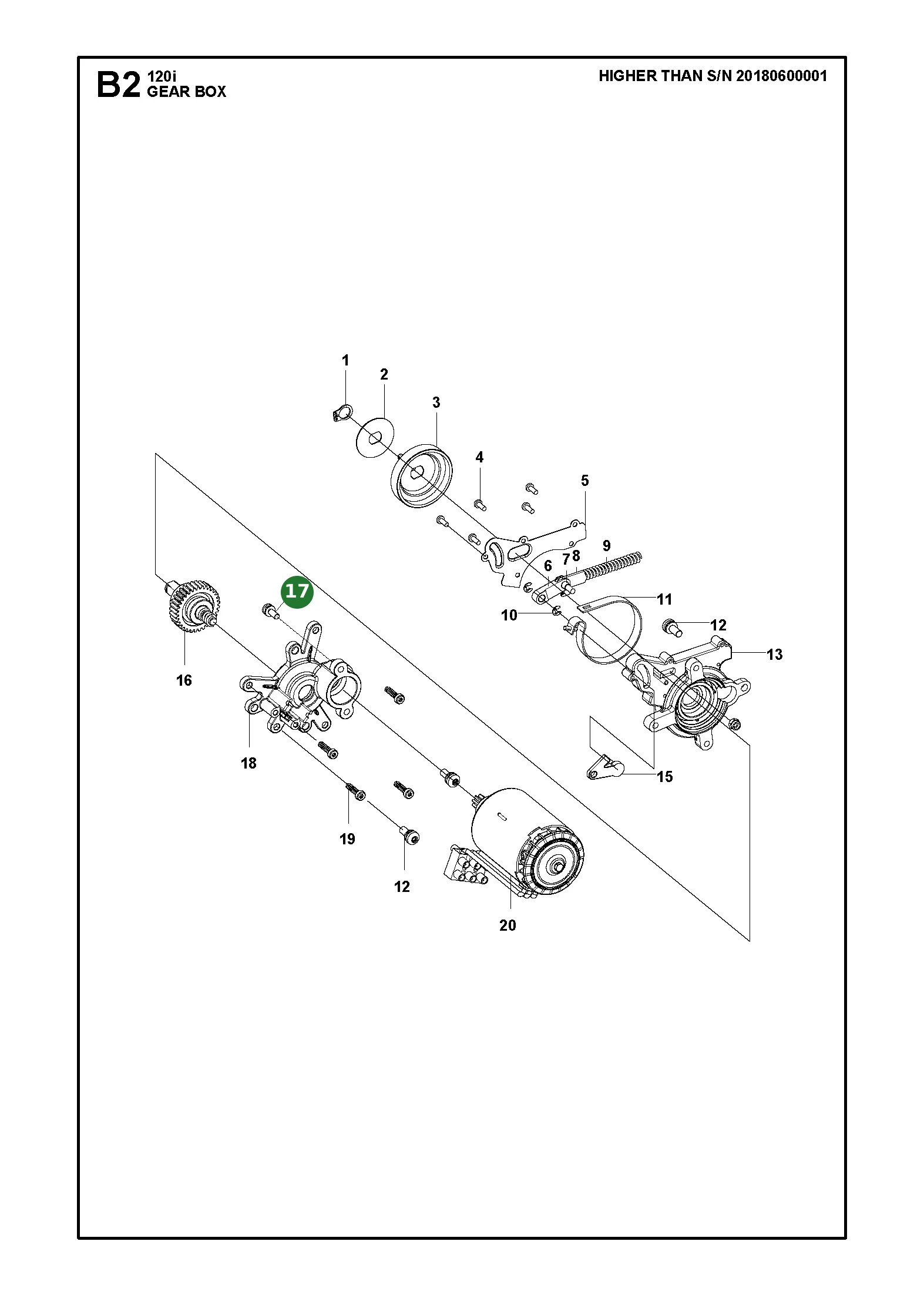 Position im Ersatzteilkatalog