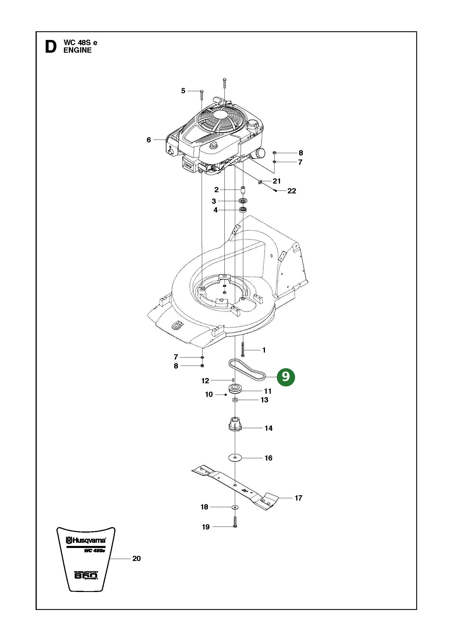 Position im Ersatzteilkatalog