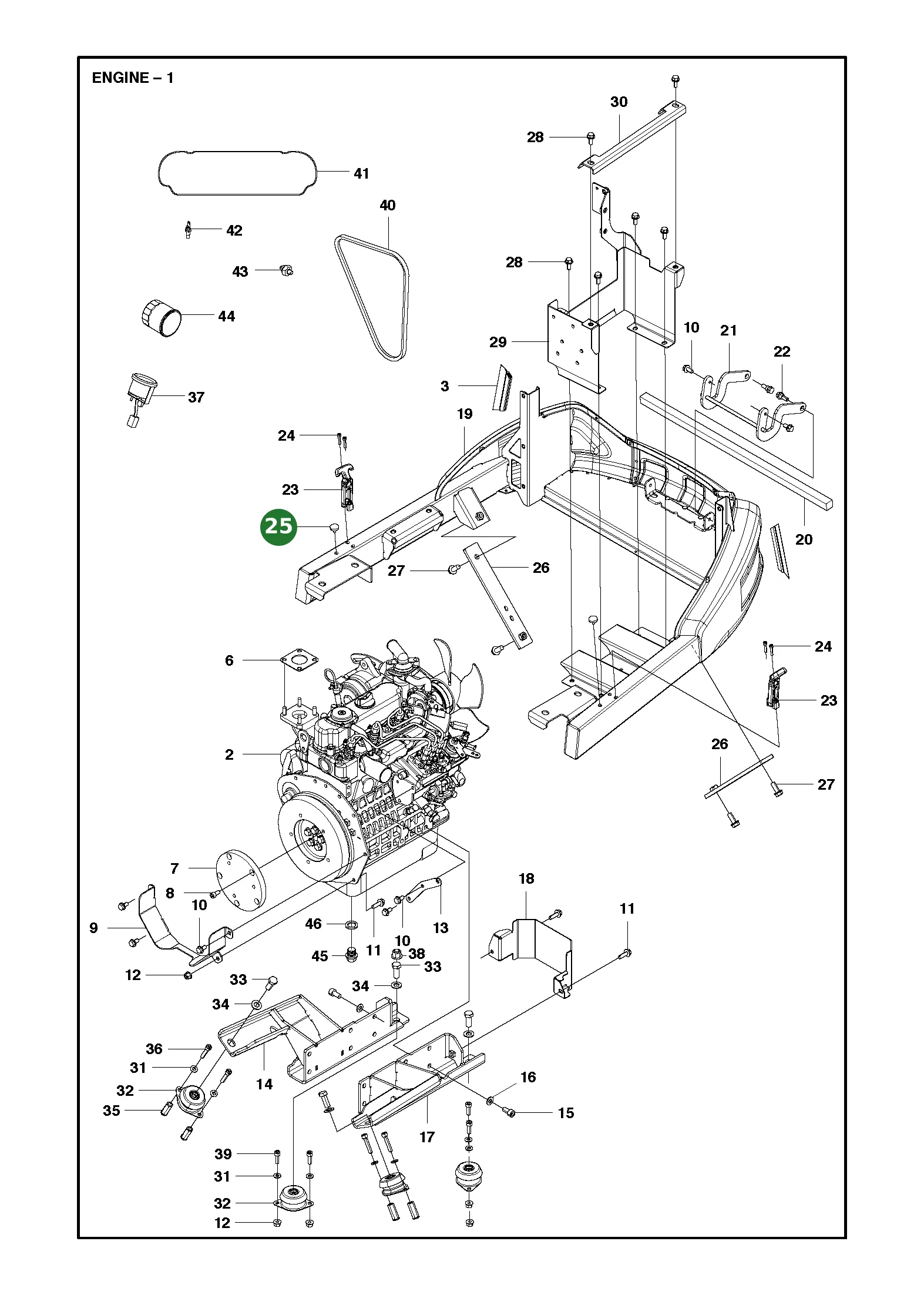 Position im Ersatzteilkatalog