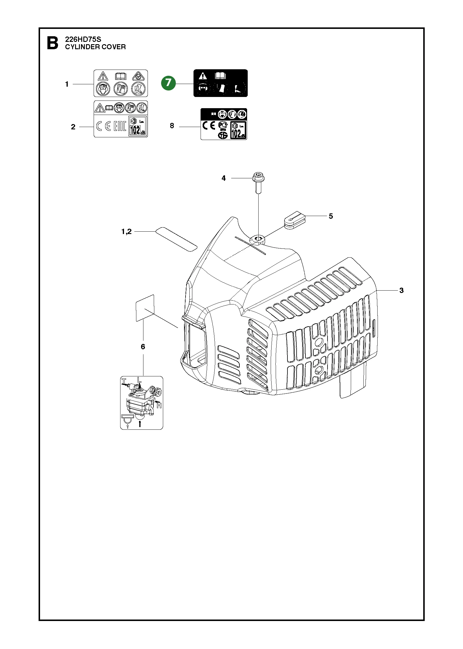 Position im Ersatzteilkatalog