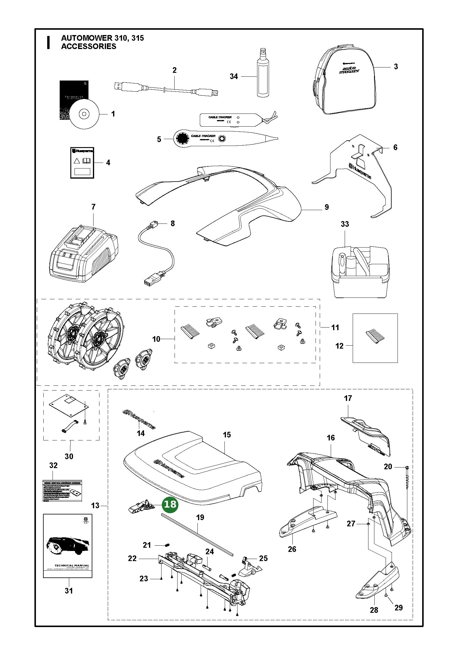 Position im Ersatzteilkatalog