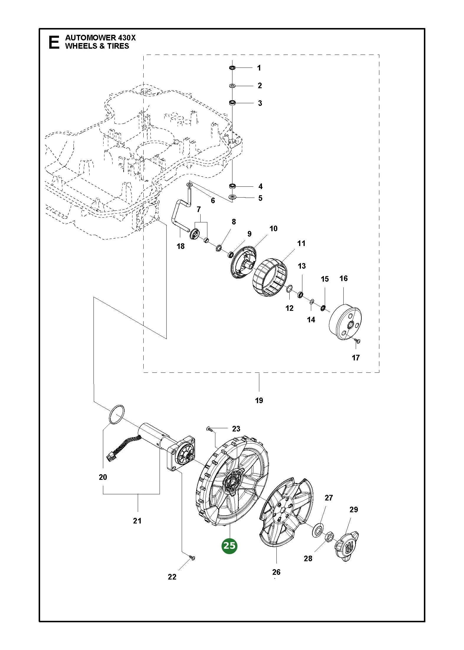Position im Ersatzteilkatalog