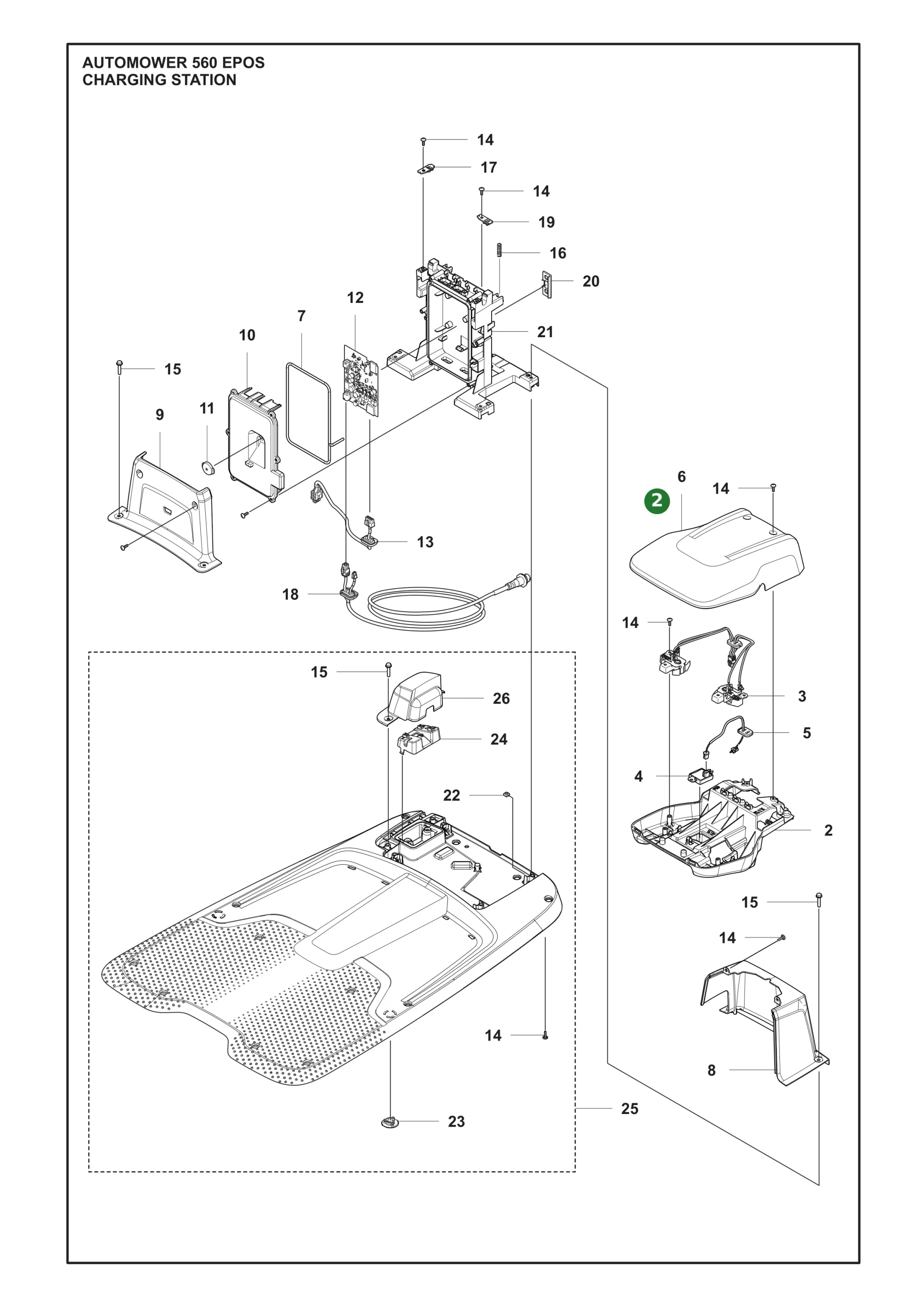 Position im Ersatzteilkatalog