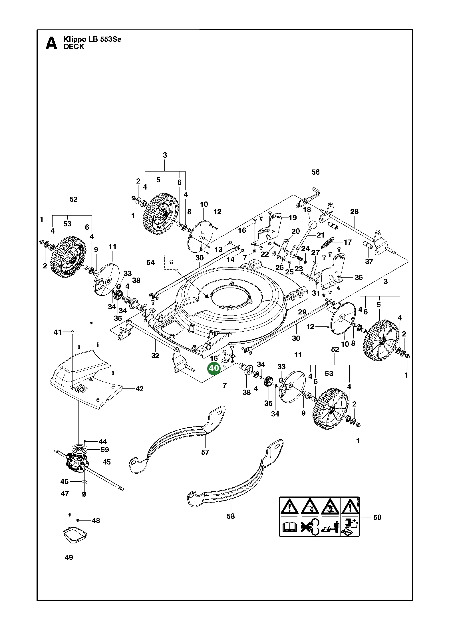Position im Ersatzteilkatalog