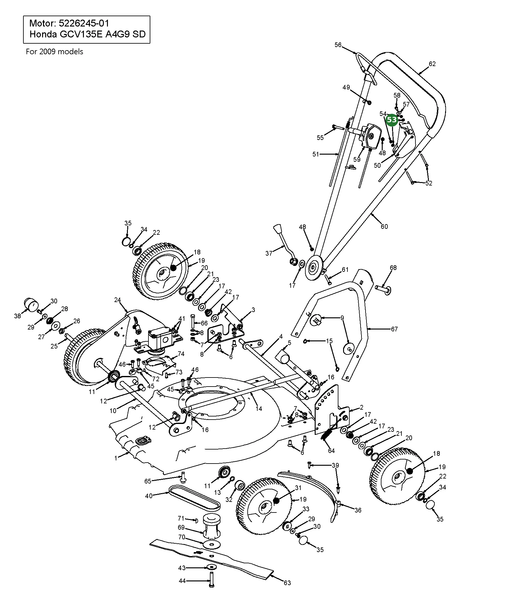 Position im Ersatzteilkatalog