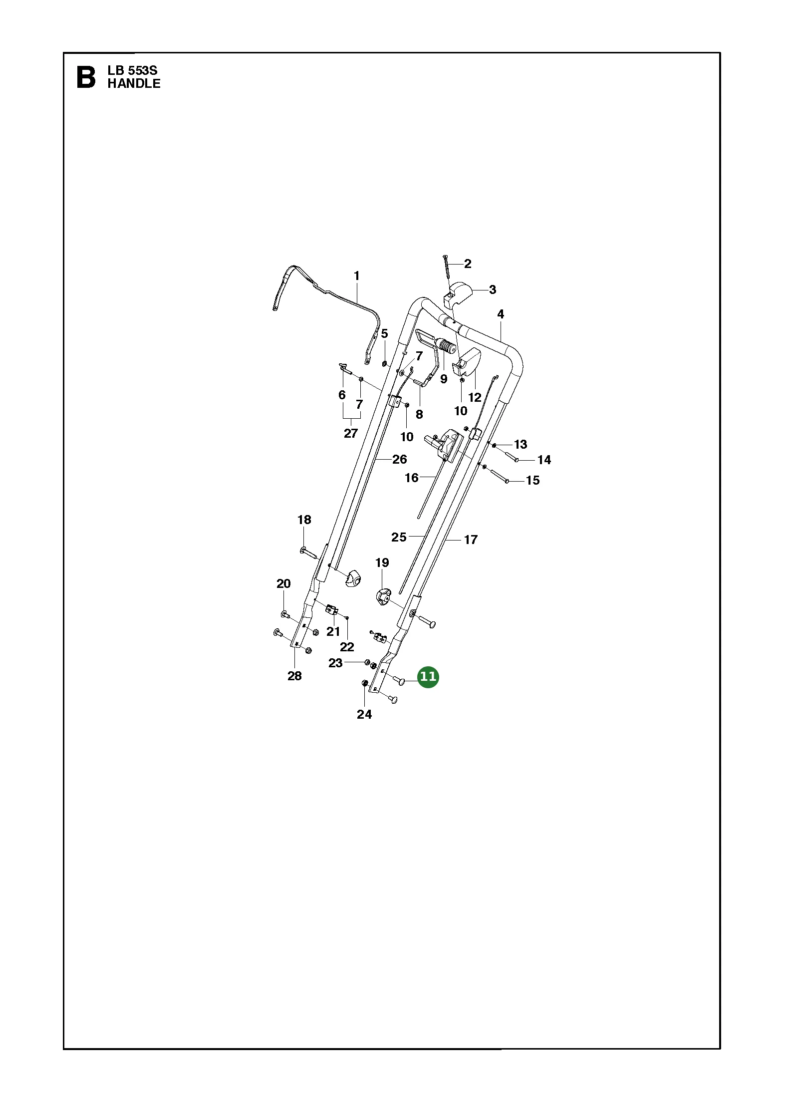 Position im Ersatzteilkatalog