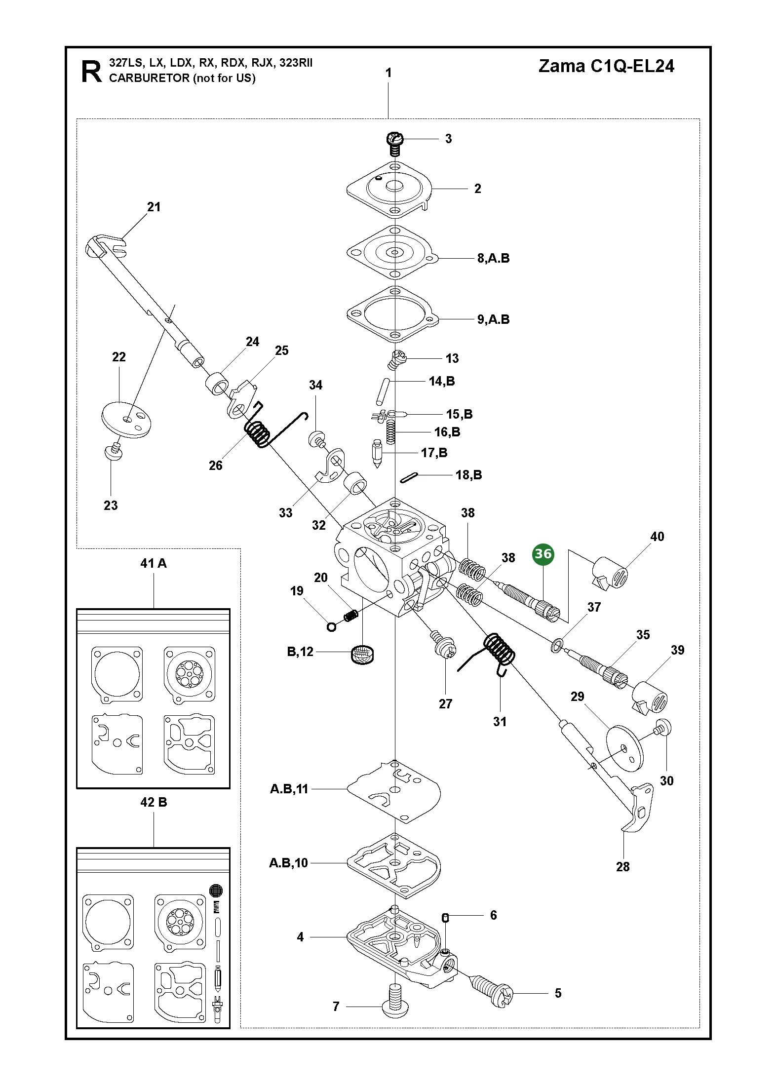 Position im Ersatzteilkatalog