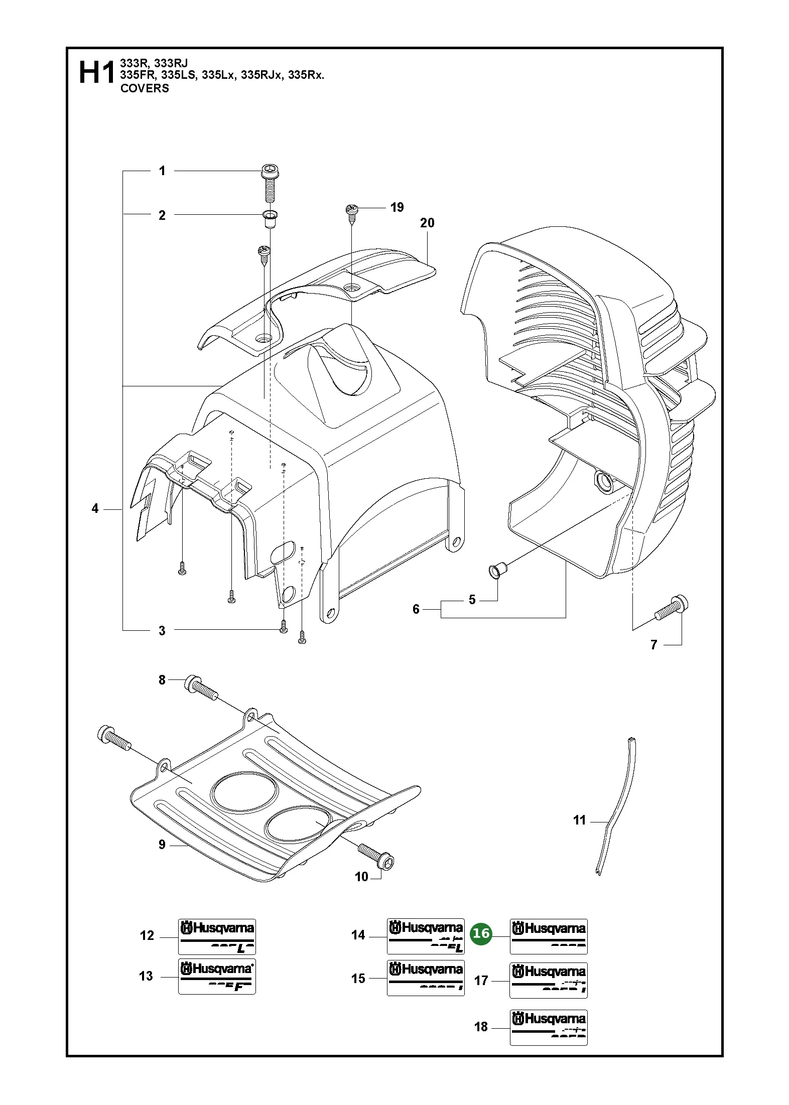 Position im Ersatzteilkatalog