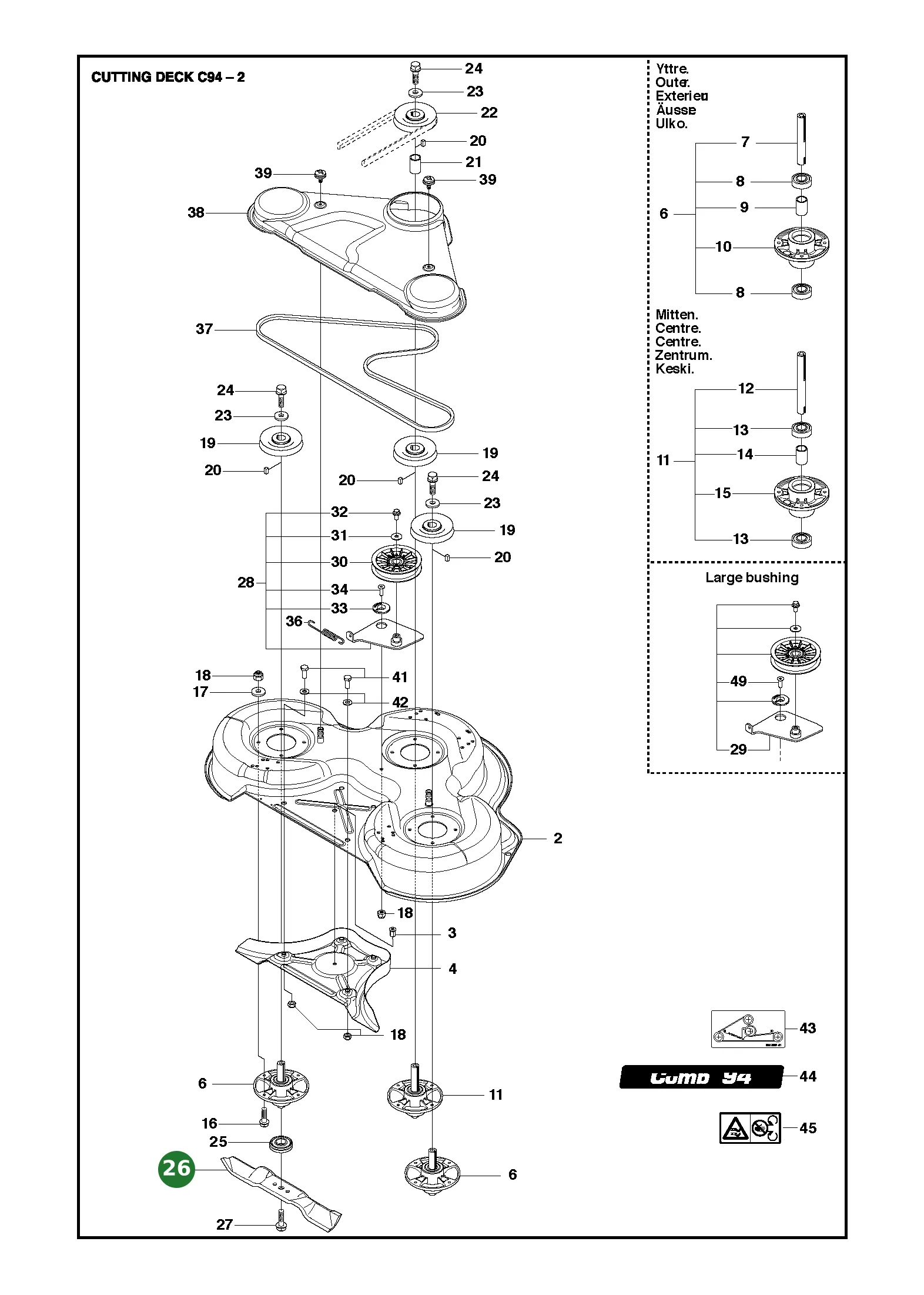 Position im Ersatzteilkatalog