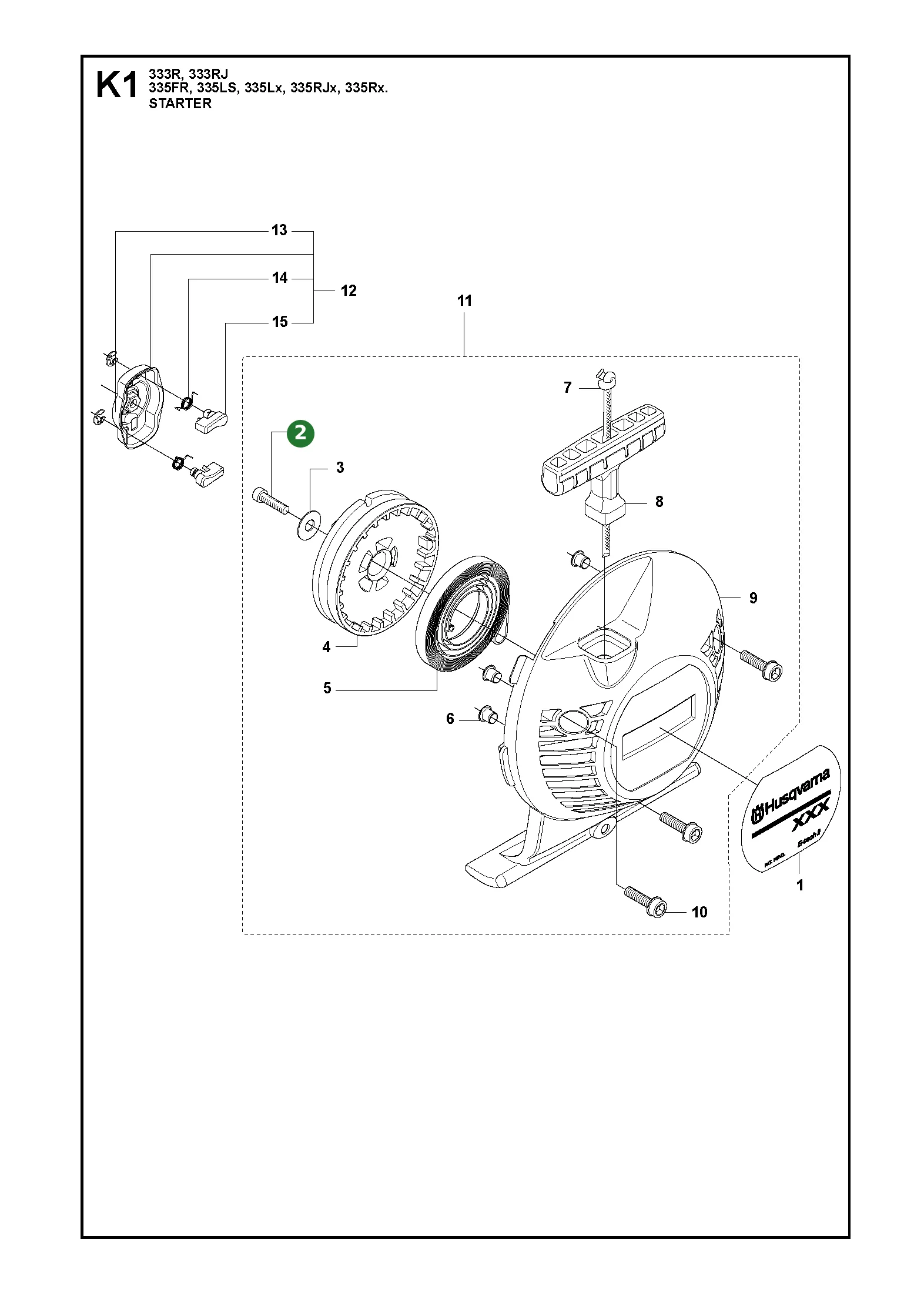 Position im Ersatzteilkatalog