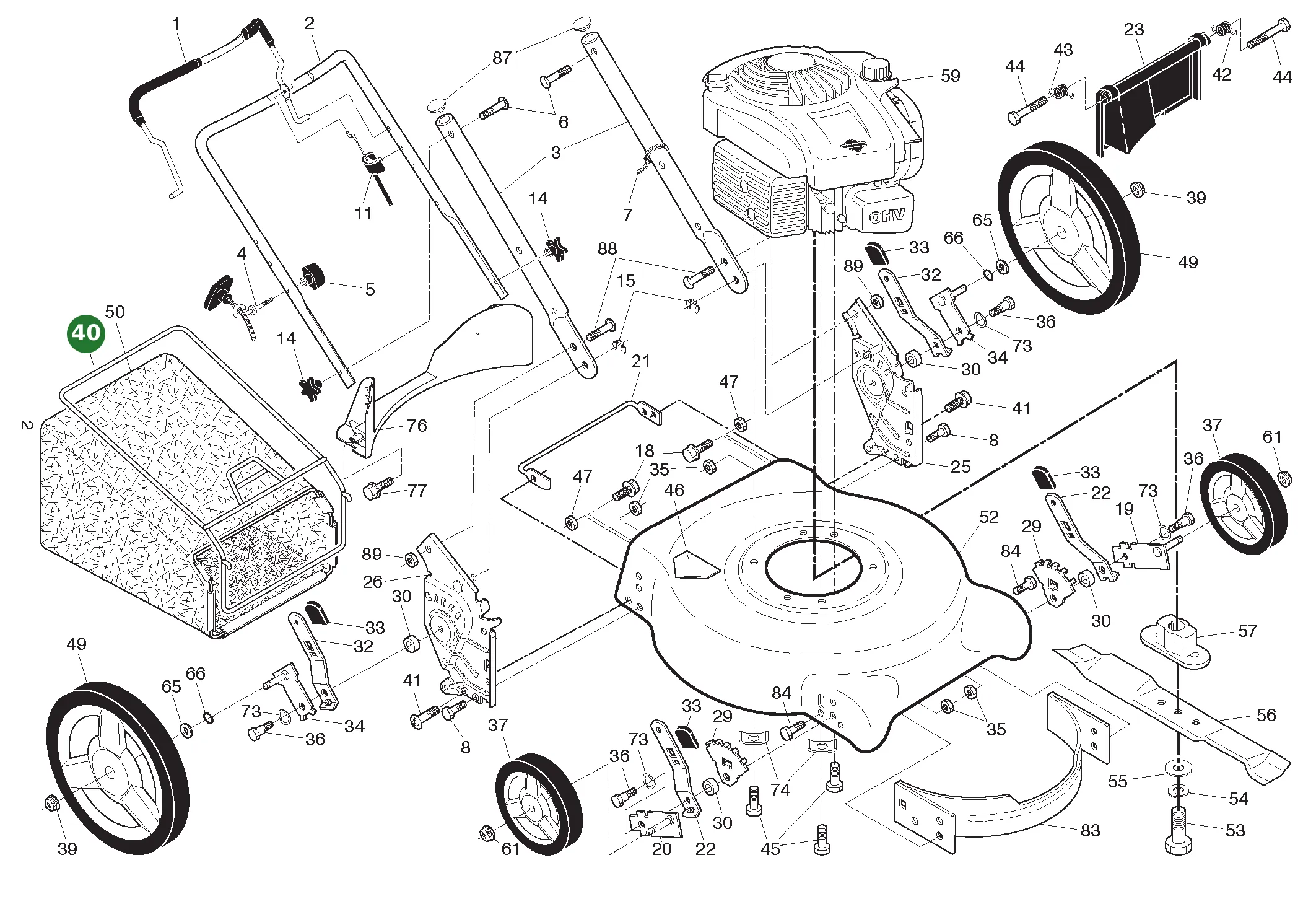 Position im Ersatzteilkatalog