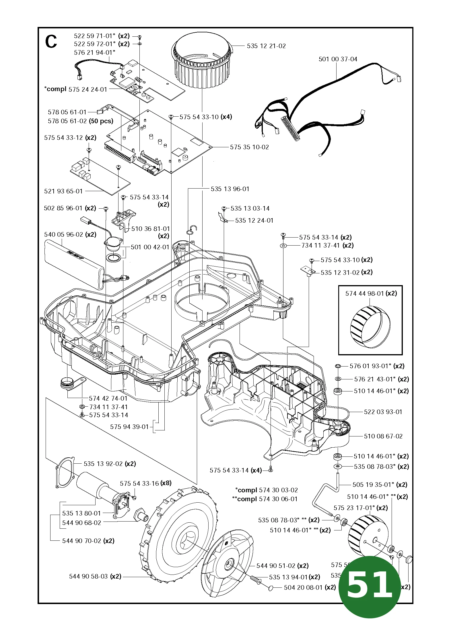 Position im Ersatzteilkatalog