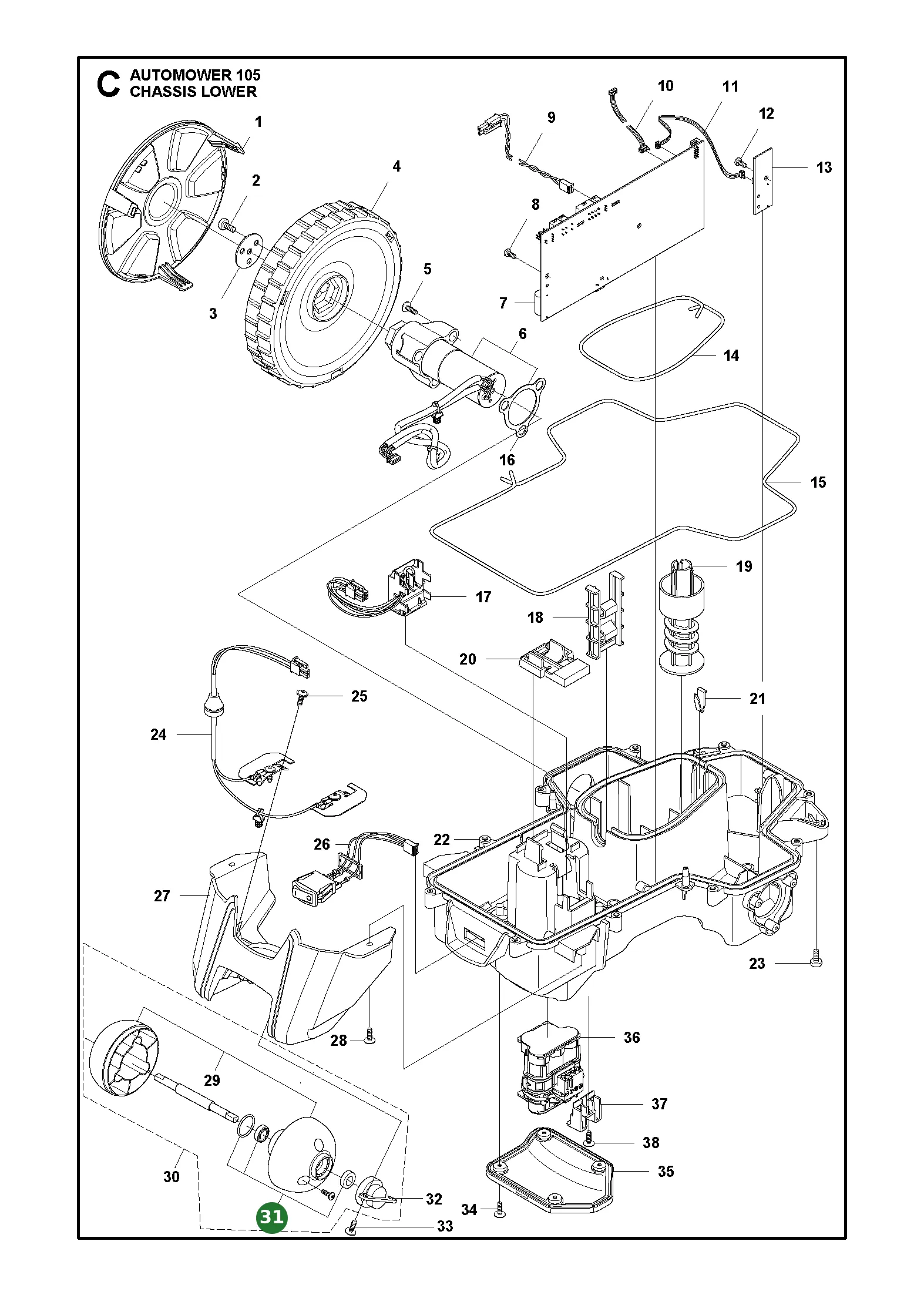 Position im Ersatzteilkatalog