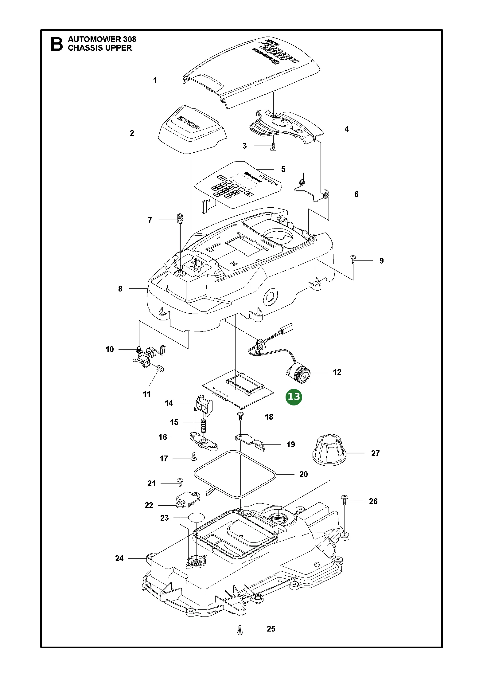 Position im Ersatzteilkatalog
