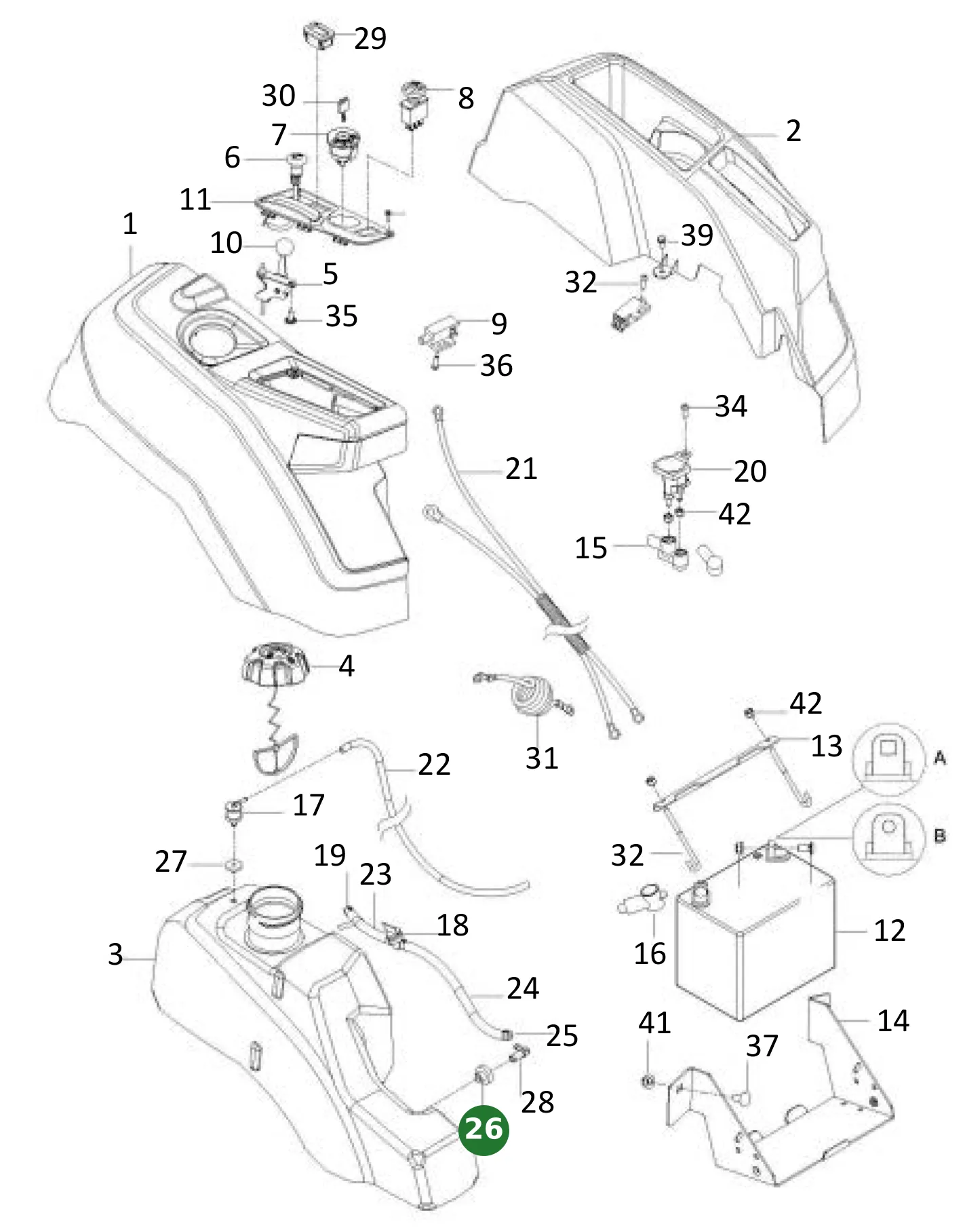 Position im Ersatzteilkatalog