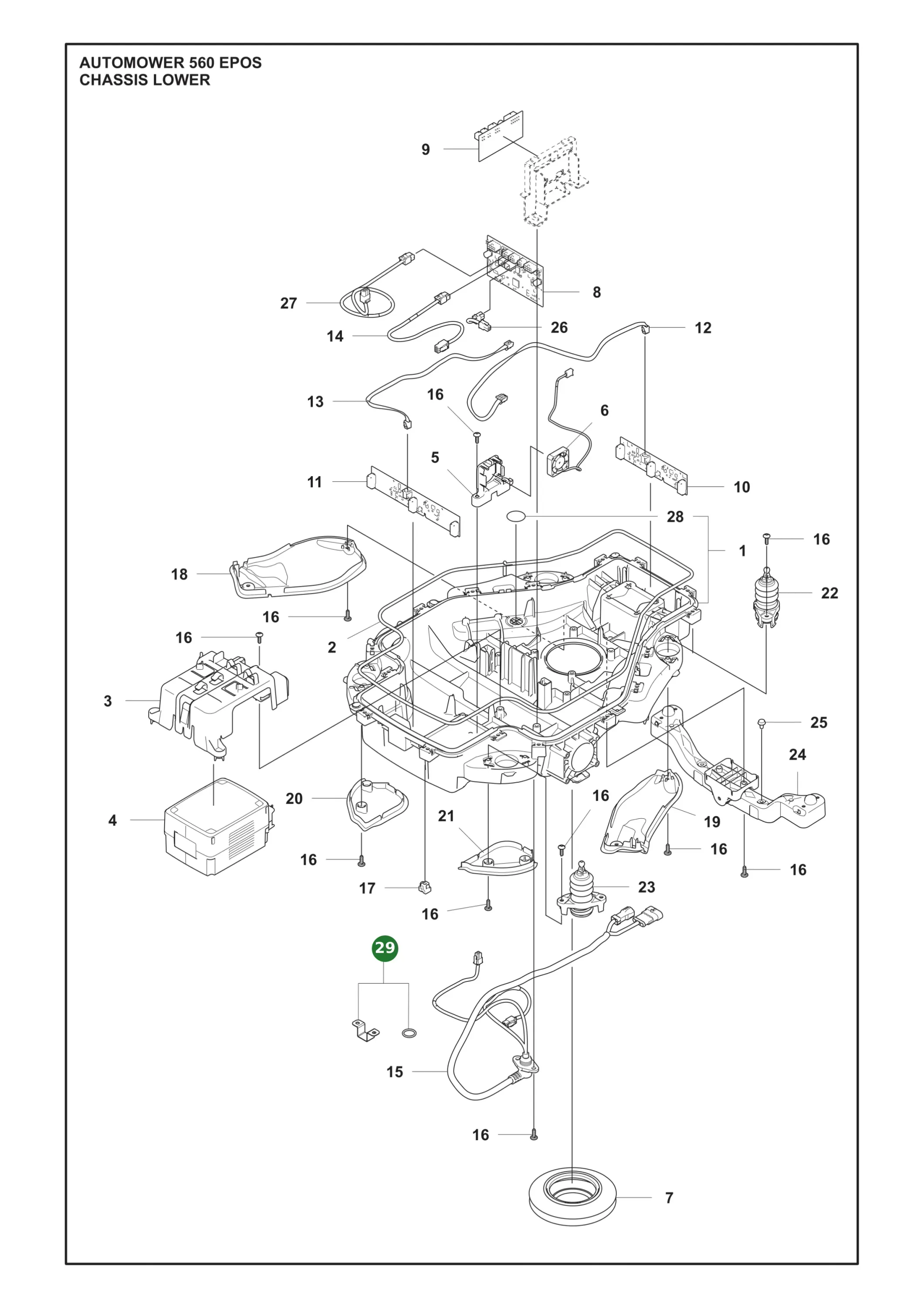 Position im Ersatzteilkatalog