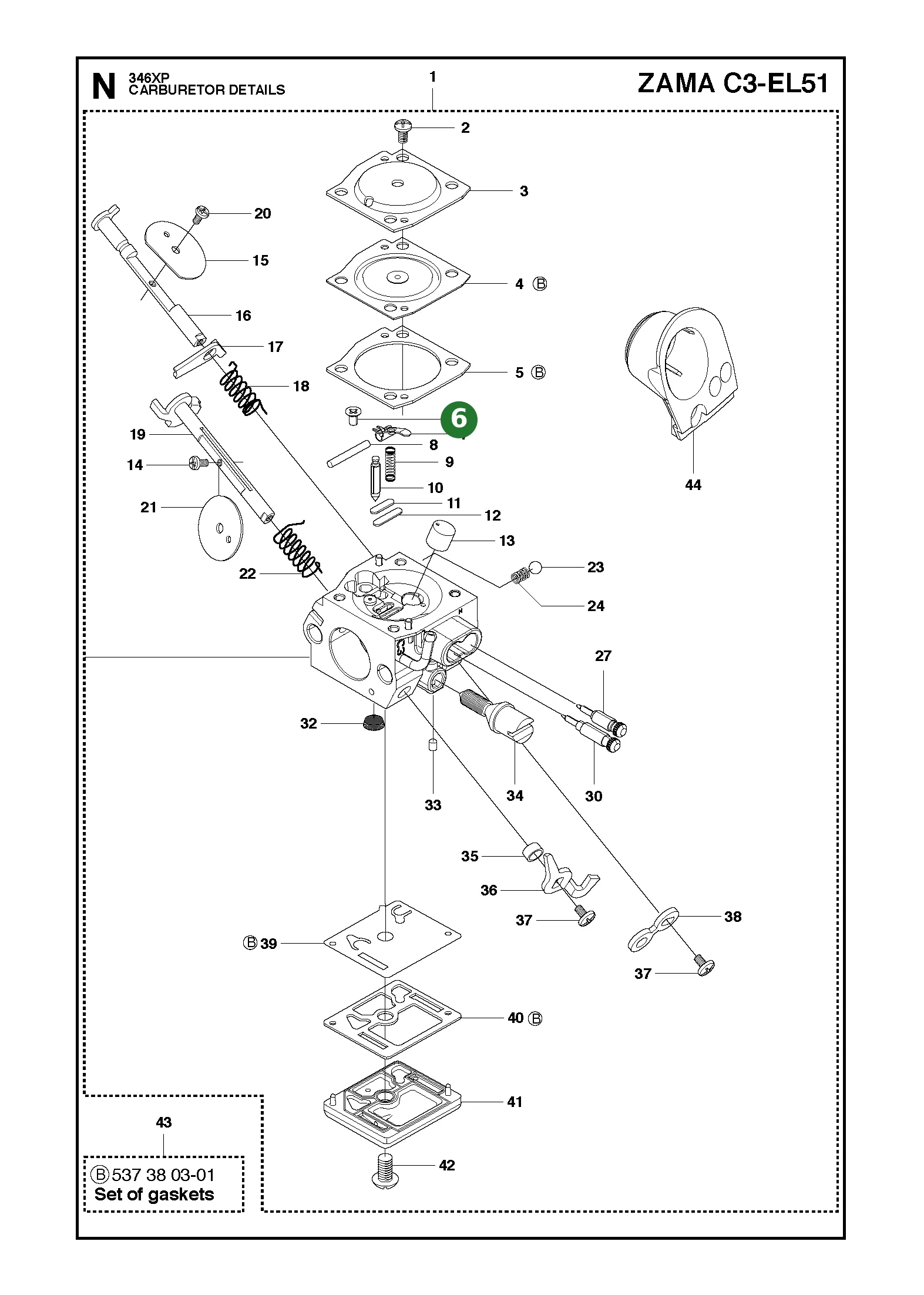 Position im Ersatzteilkatalog