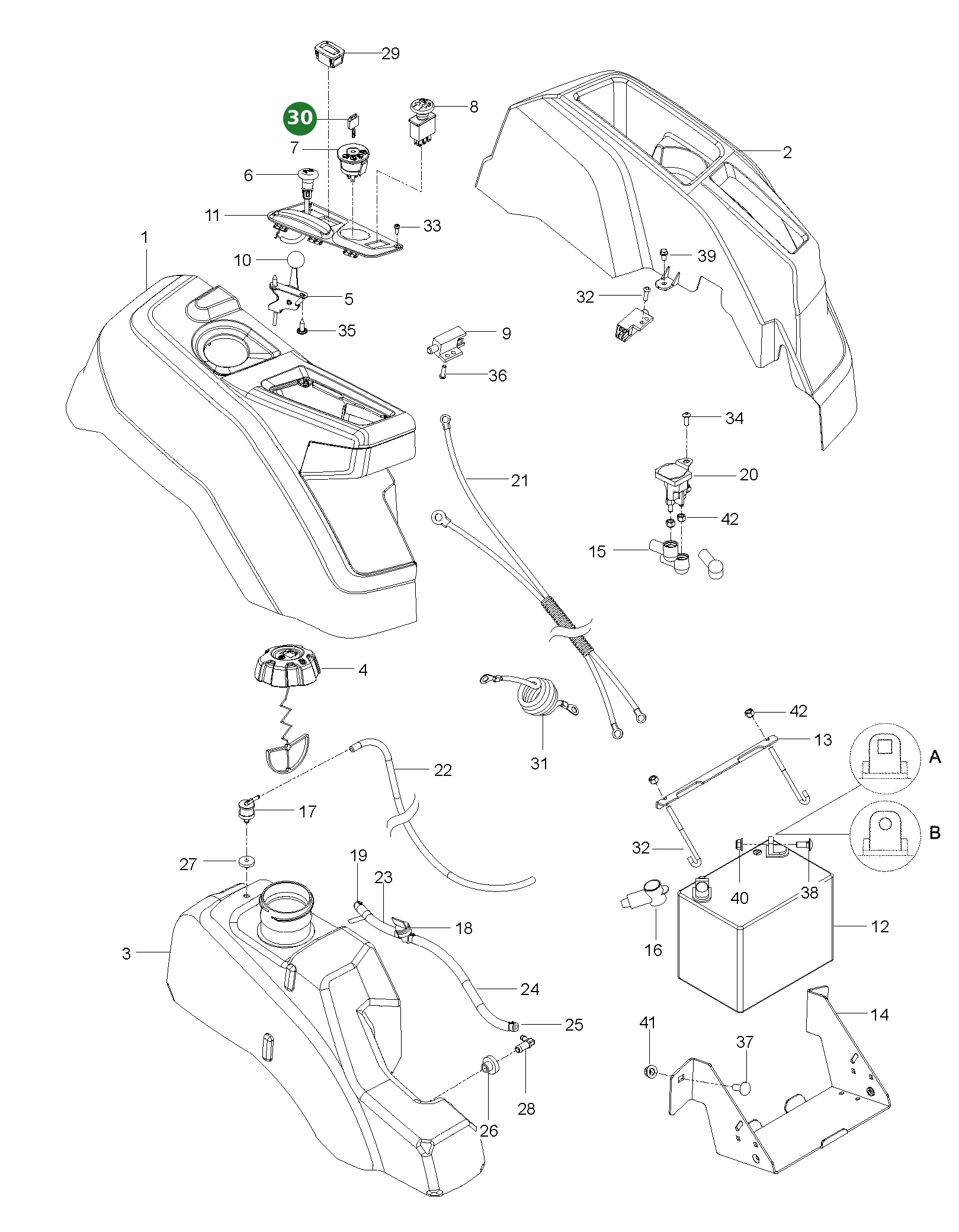 Position im Ersatzteilkatalog