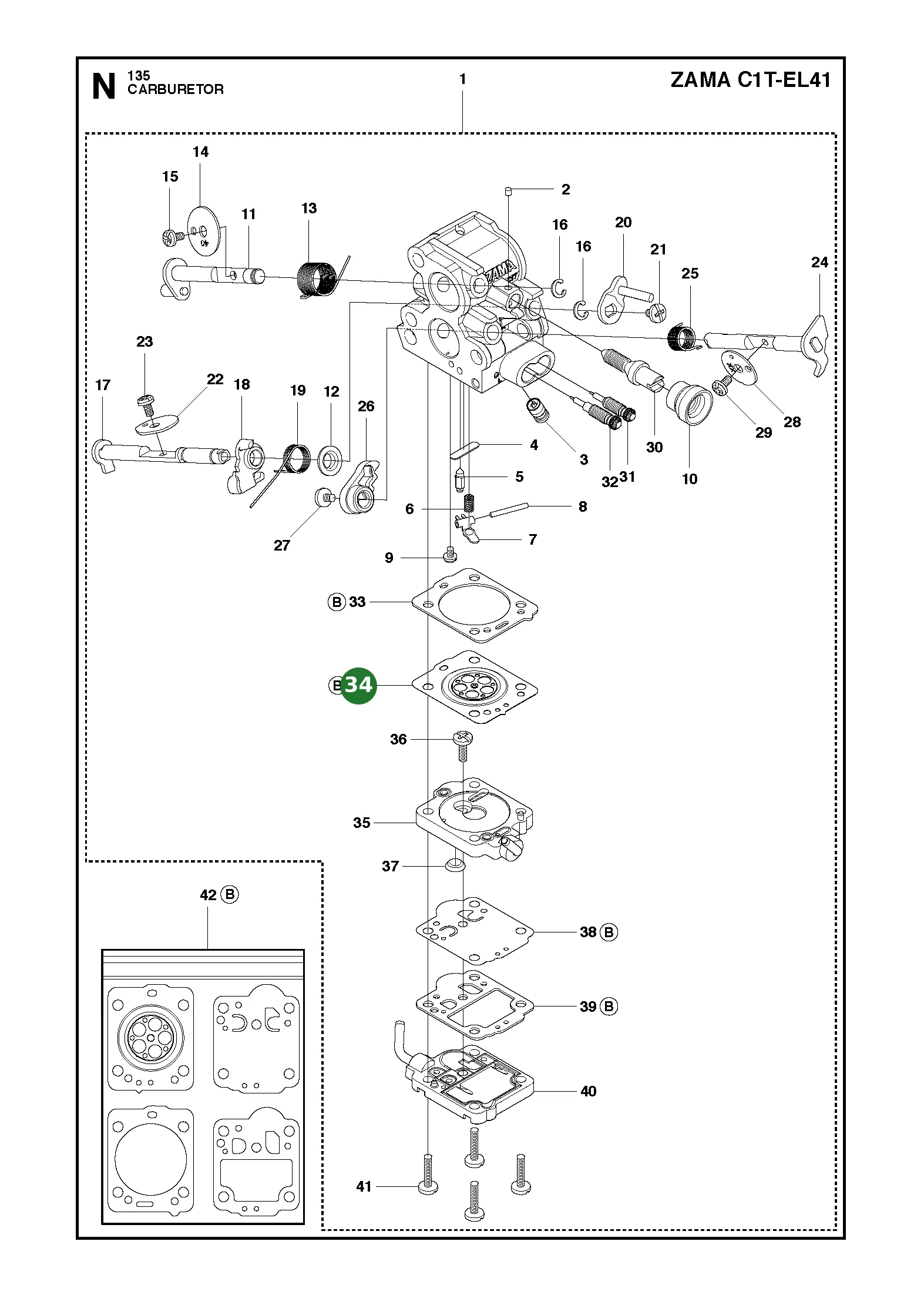 Position im Ersatzteilkatalog