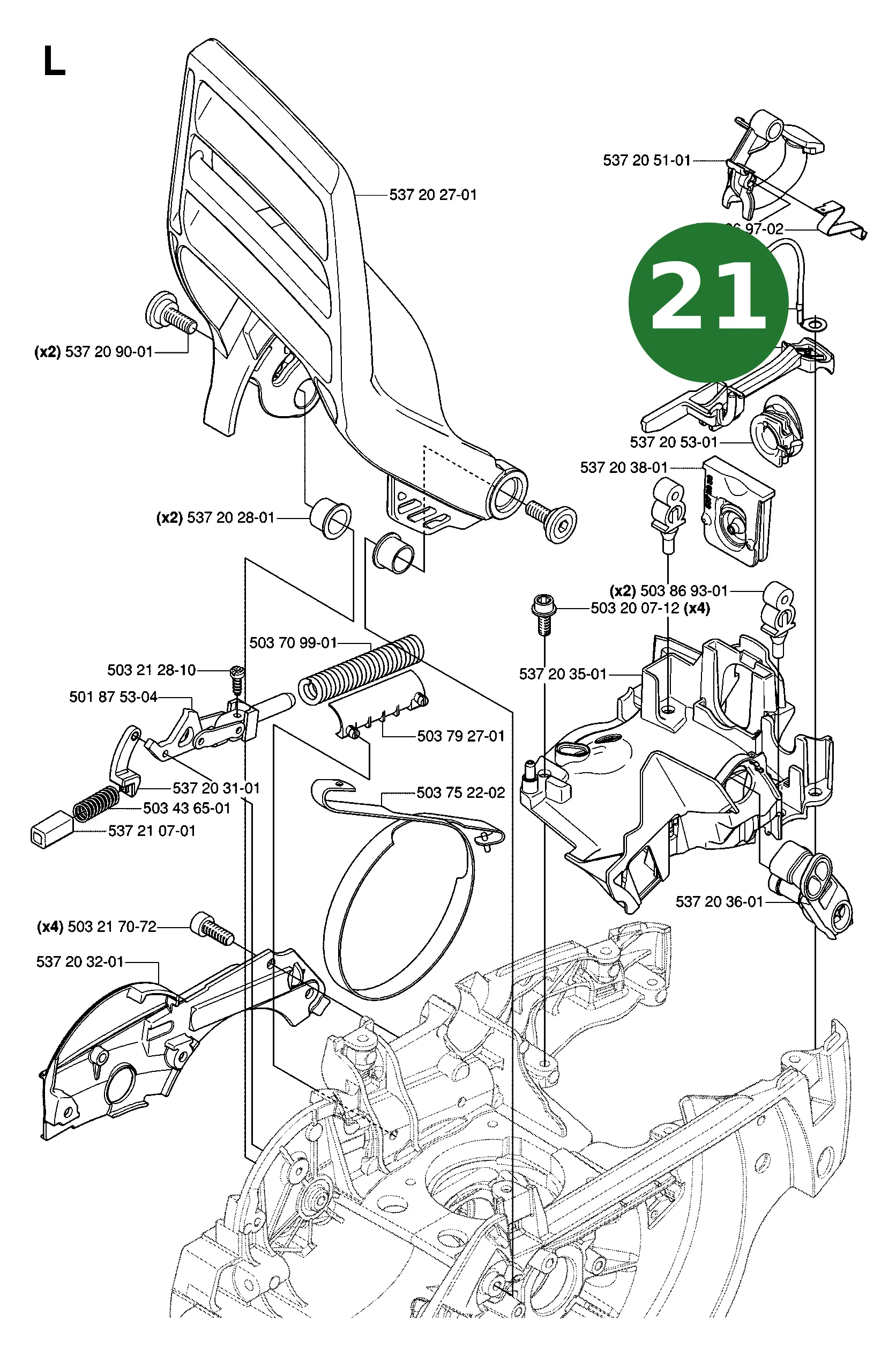 Position im Ersatzteilkatalog