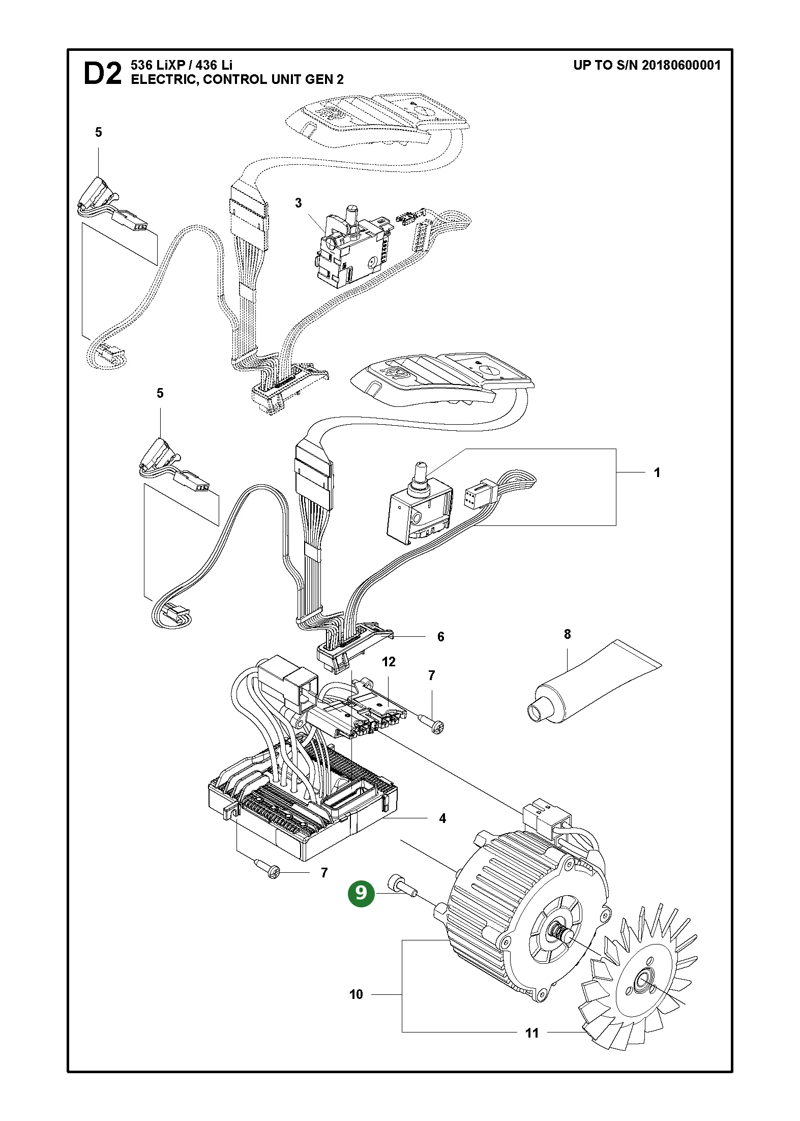 Schraube Ihscm f&uuml;r Husqvarna Motors&auml;gen 335...