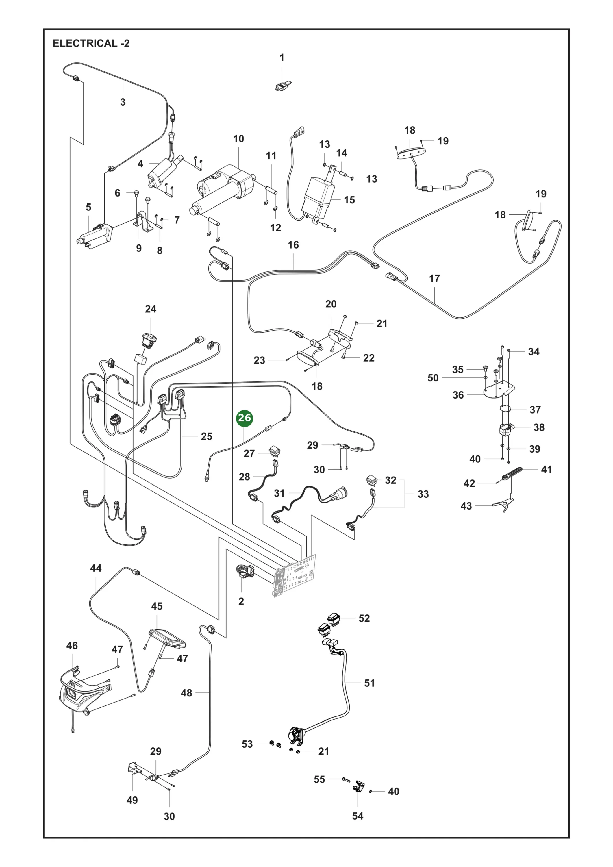Position im Ersatzteilkatalog