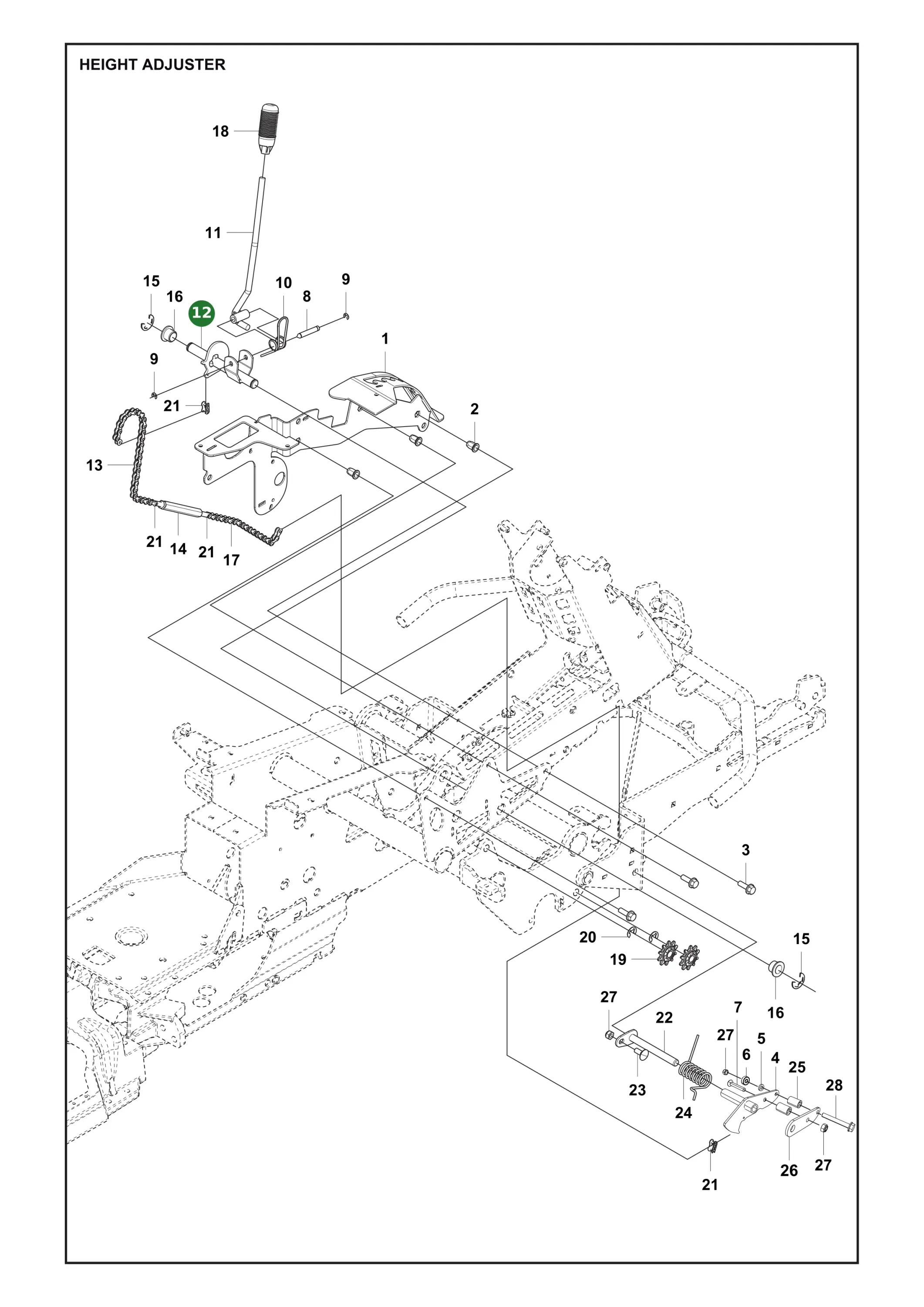 Position im Ersatzteilkatalog