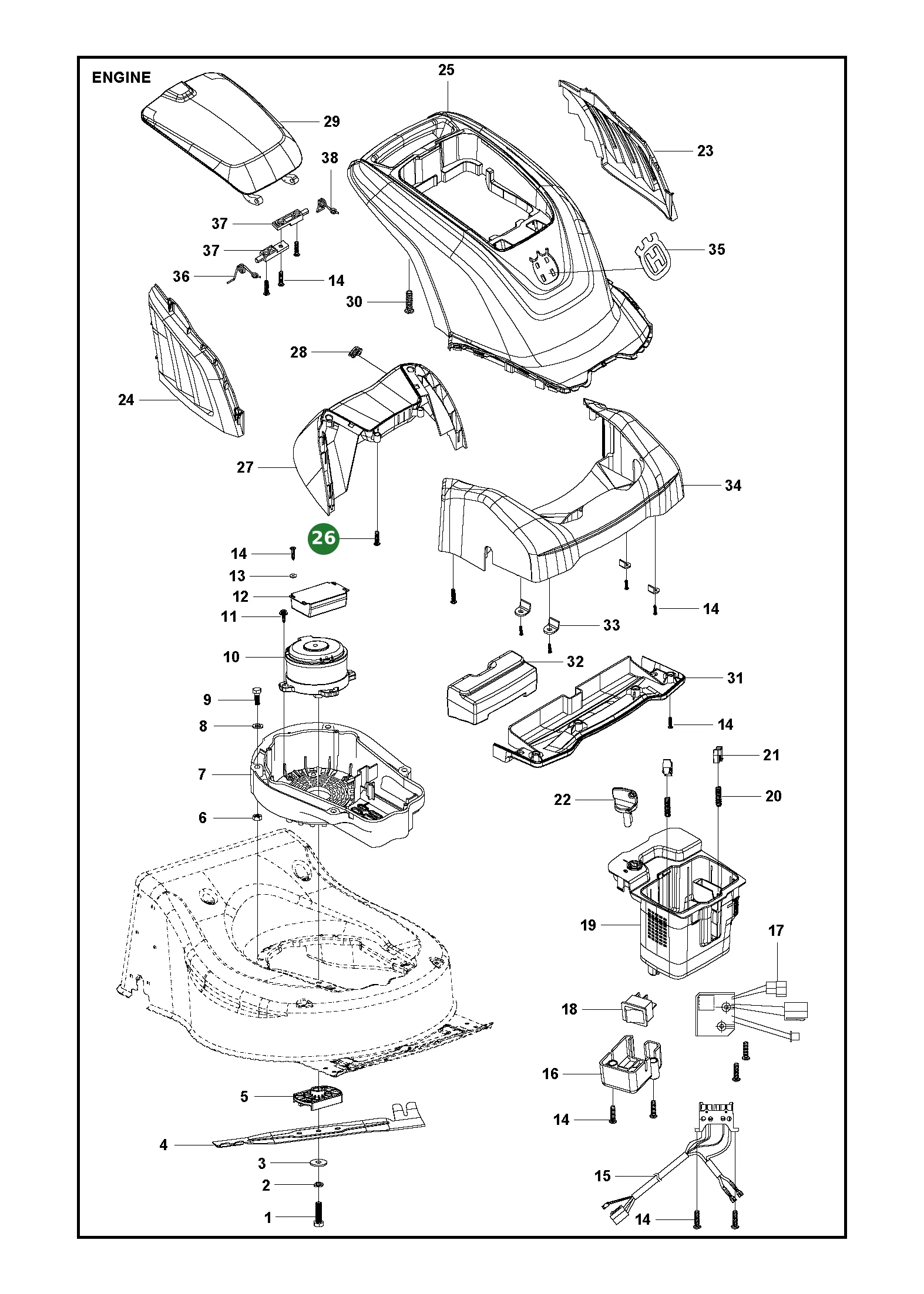 Position im Ersatzteilkatalog