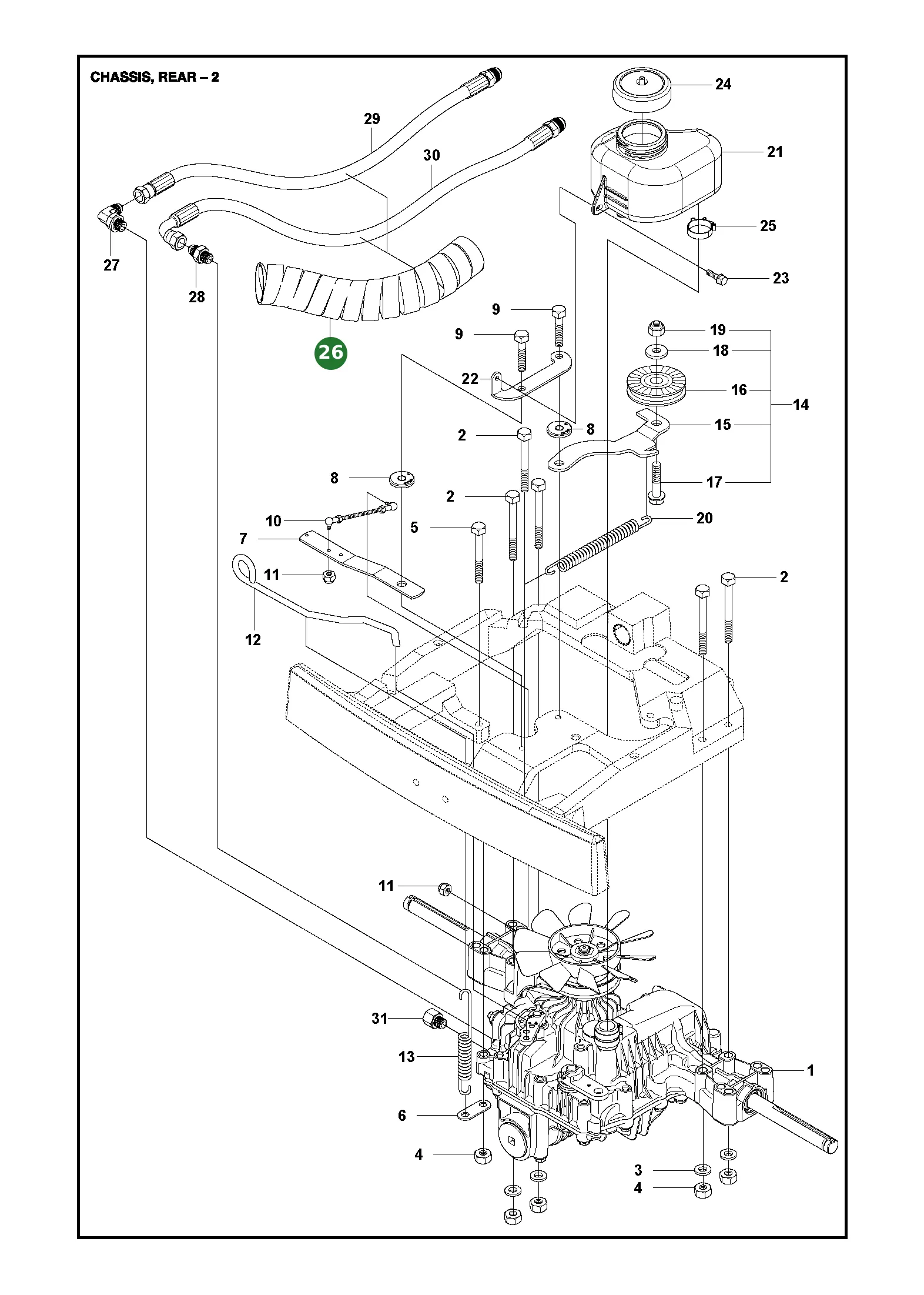 Position im Ersatzteilkatalog