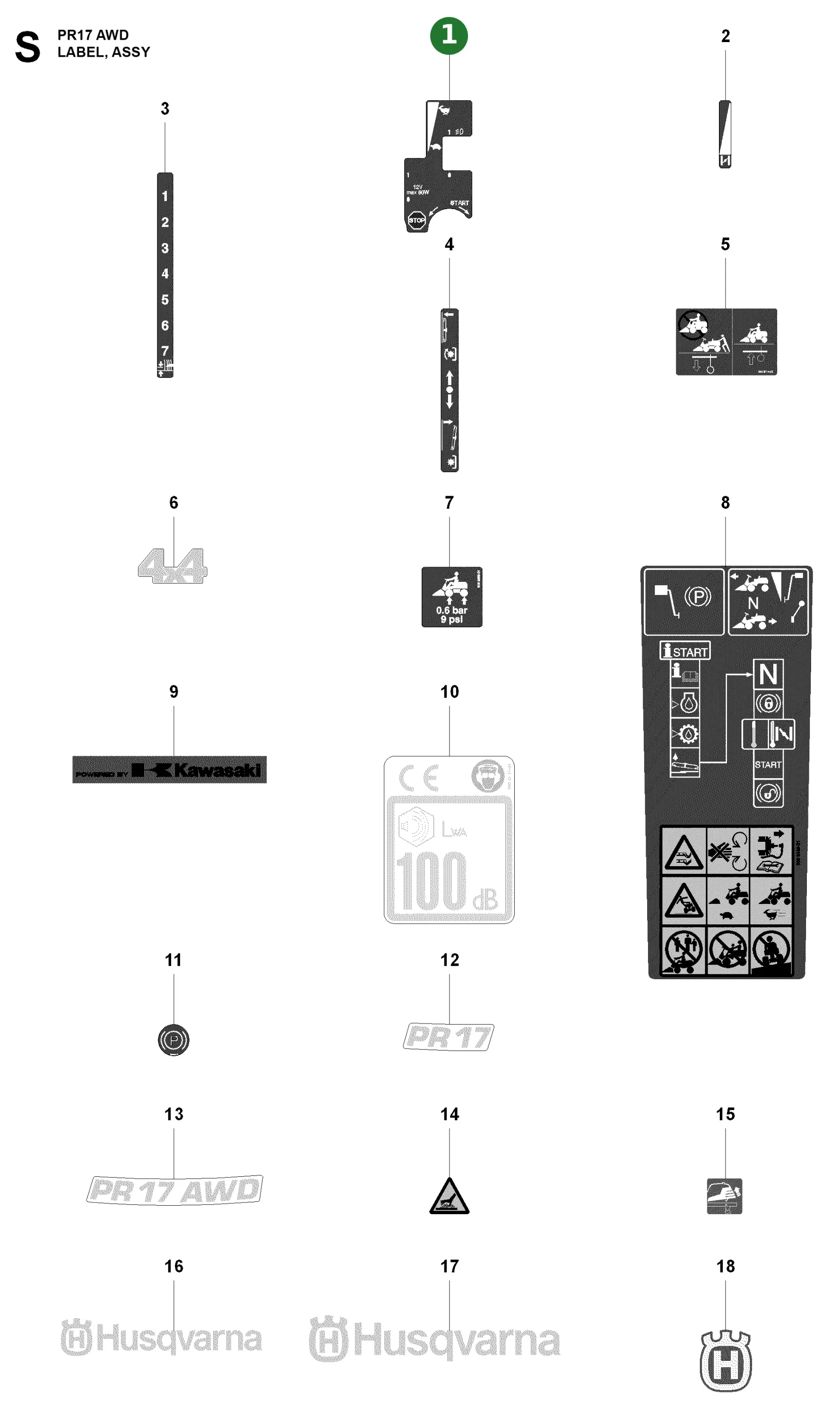 Position im Ersatzteilkatalog