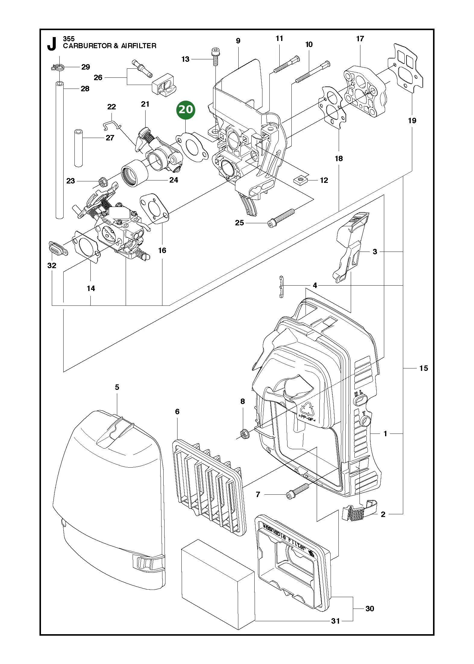 Position im Ersatzteilkatalog
