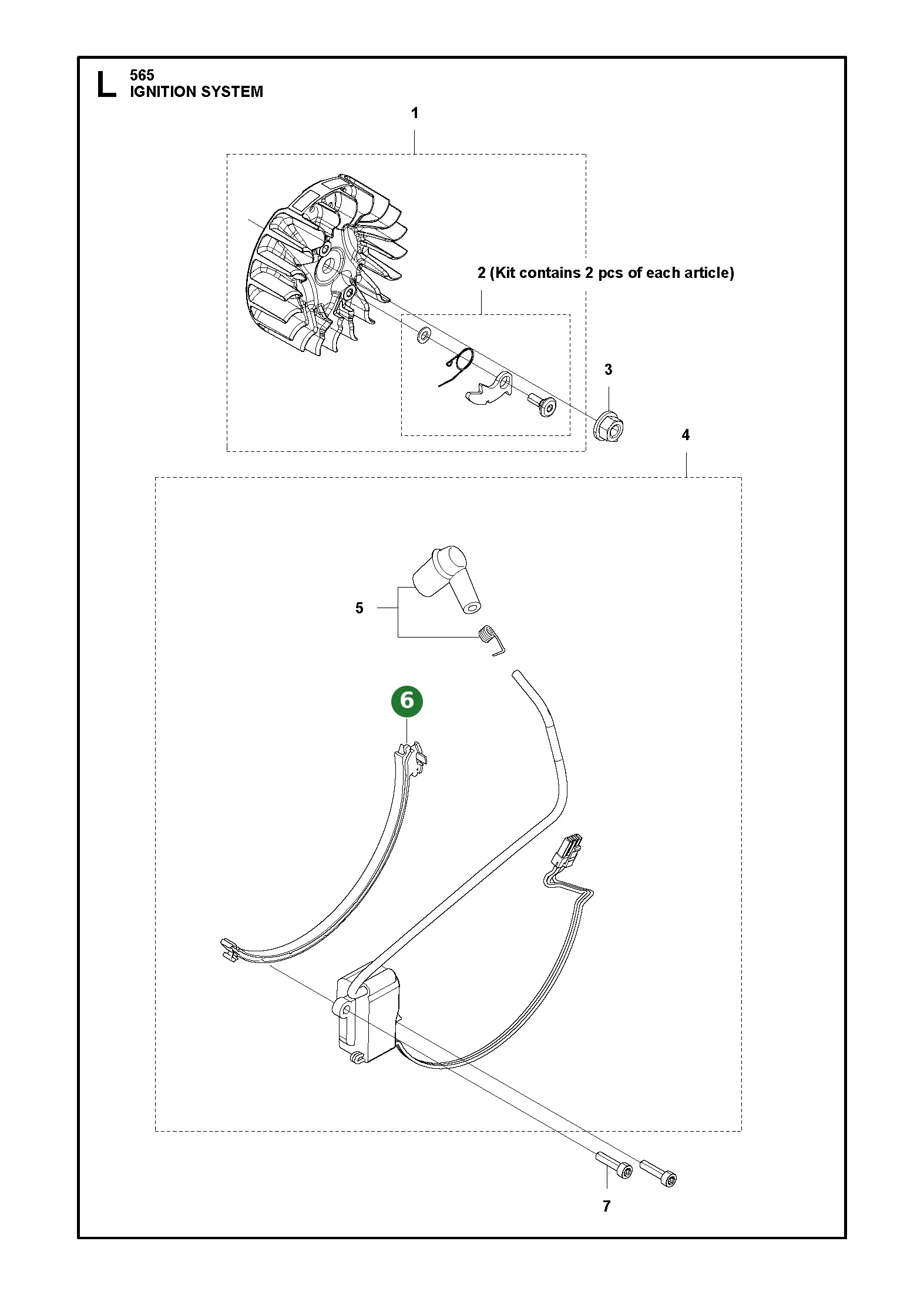 Position im Ersatzteilkatalog