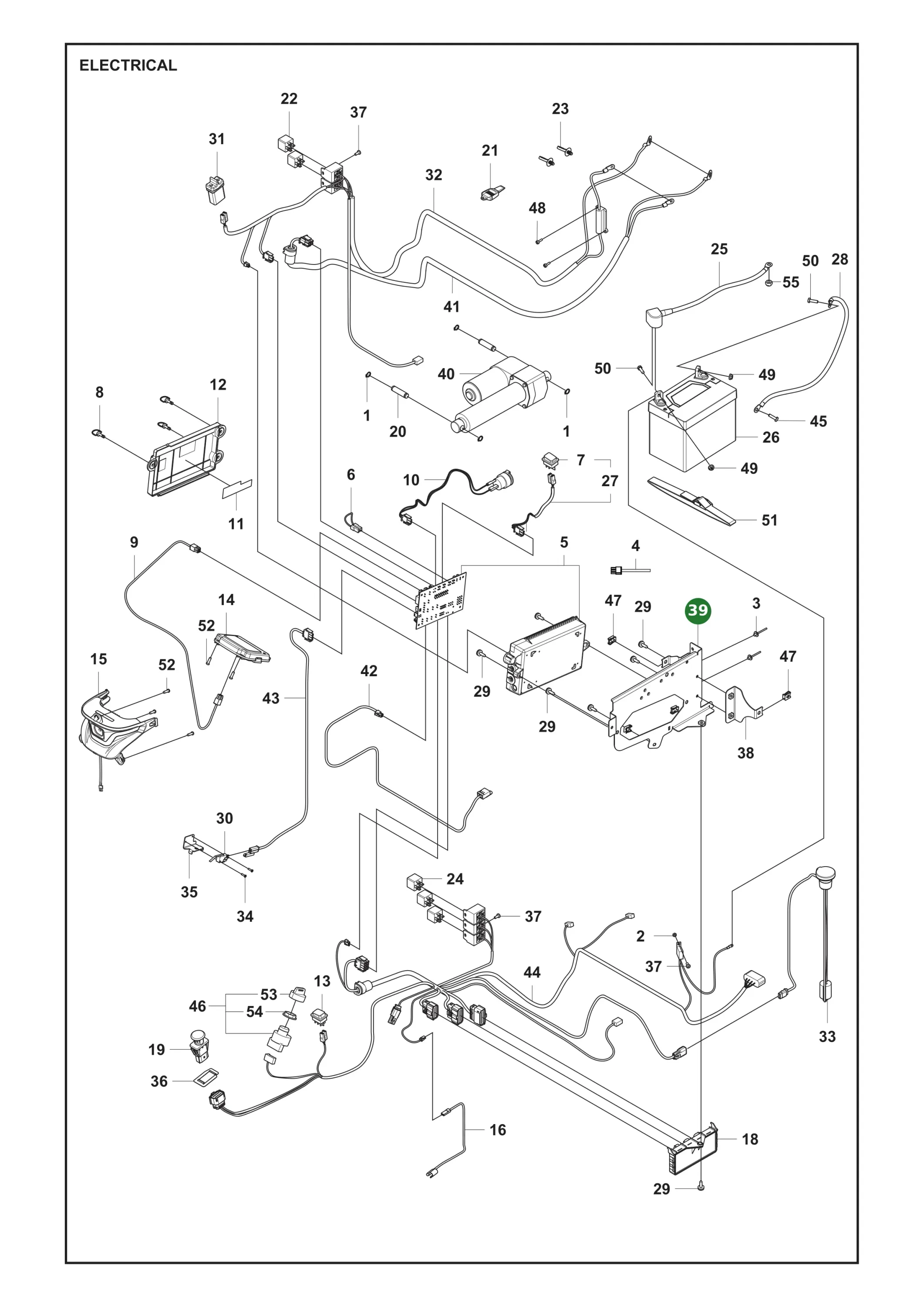 Position im Ersatzteilkatalog