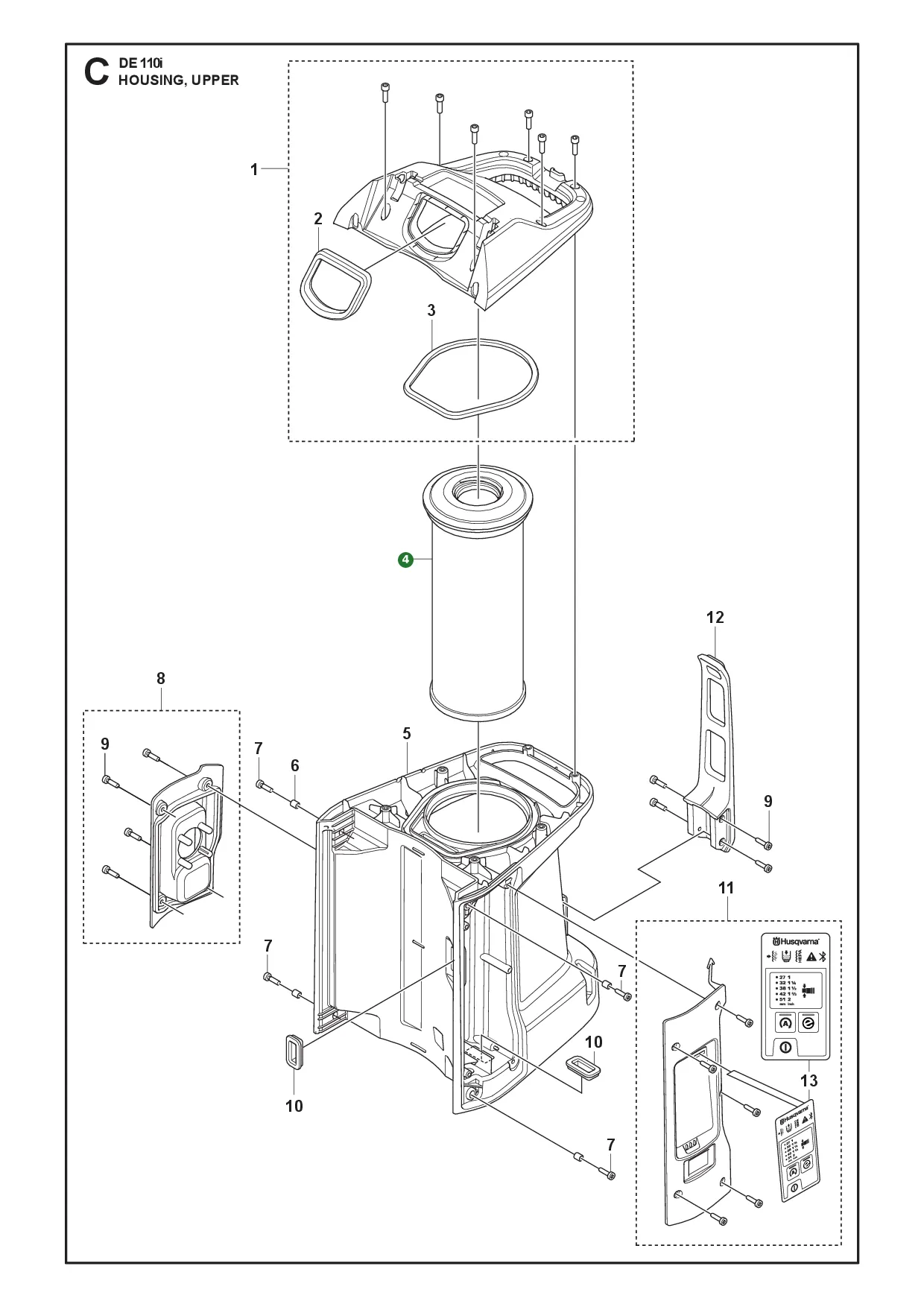 Position im Ersatzteilkatalog