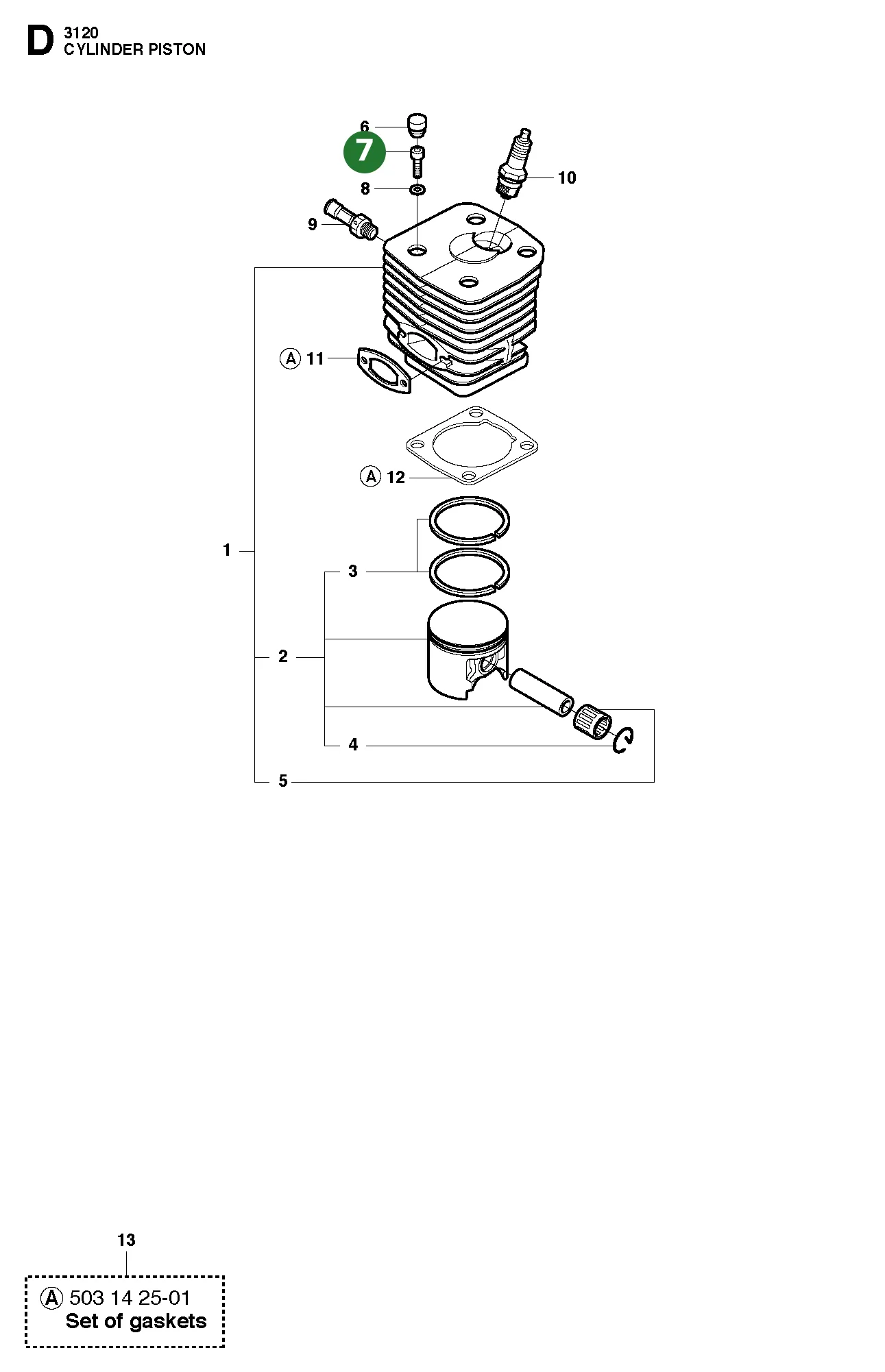 Position im Ersatzteilkatalog