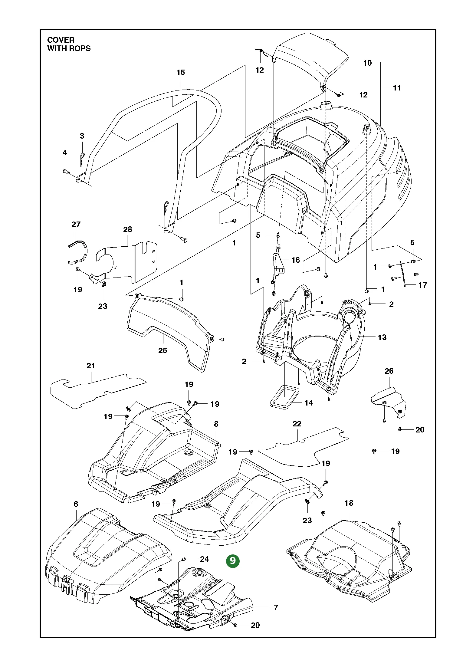 Position im Ersatzteilkatalog