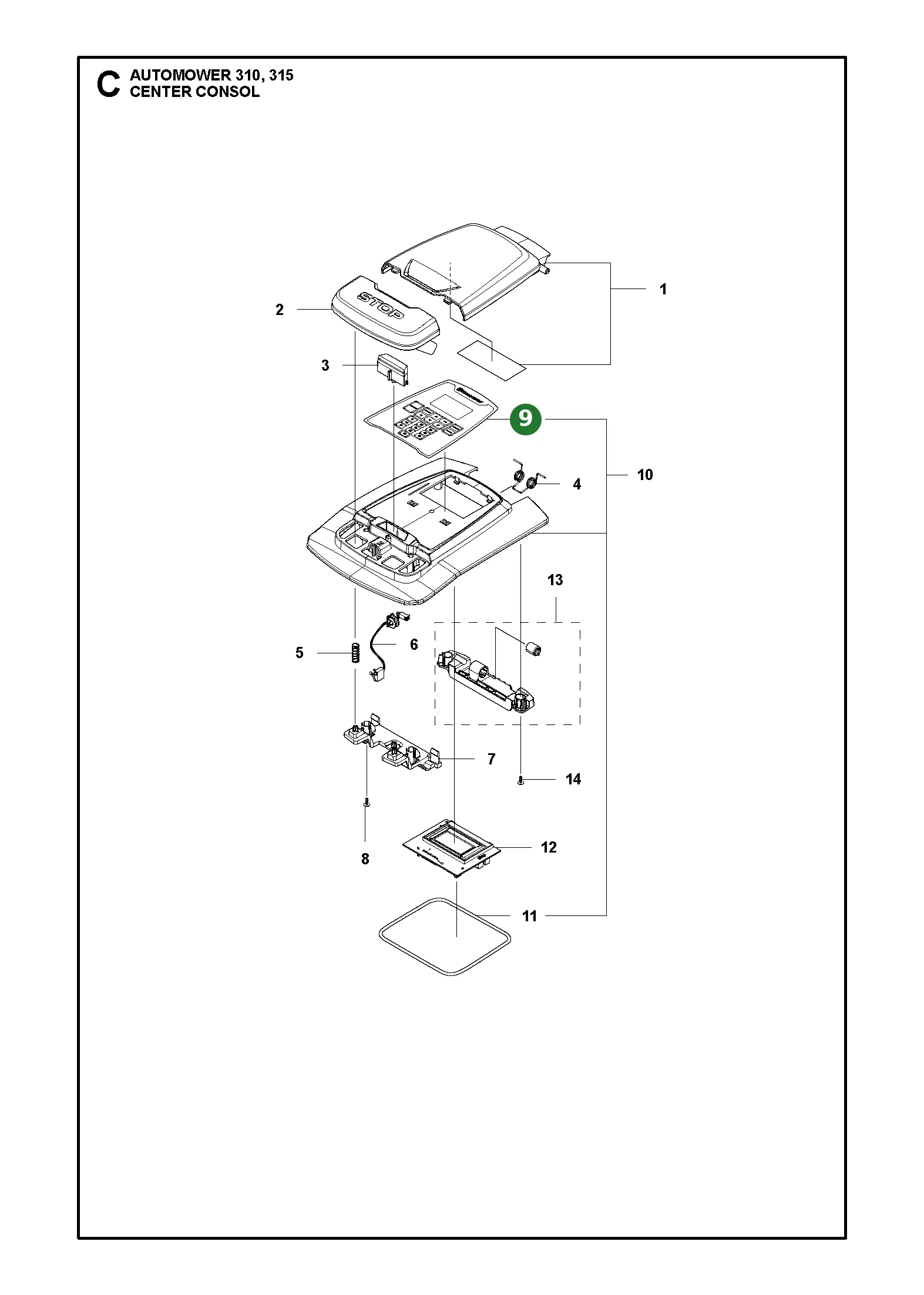 Position im Ersatzteilkatalog