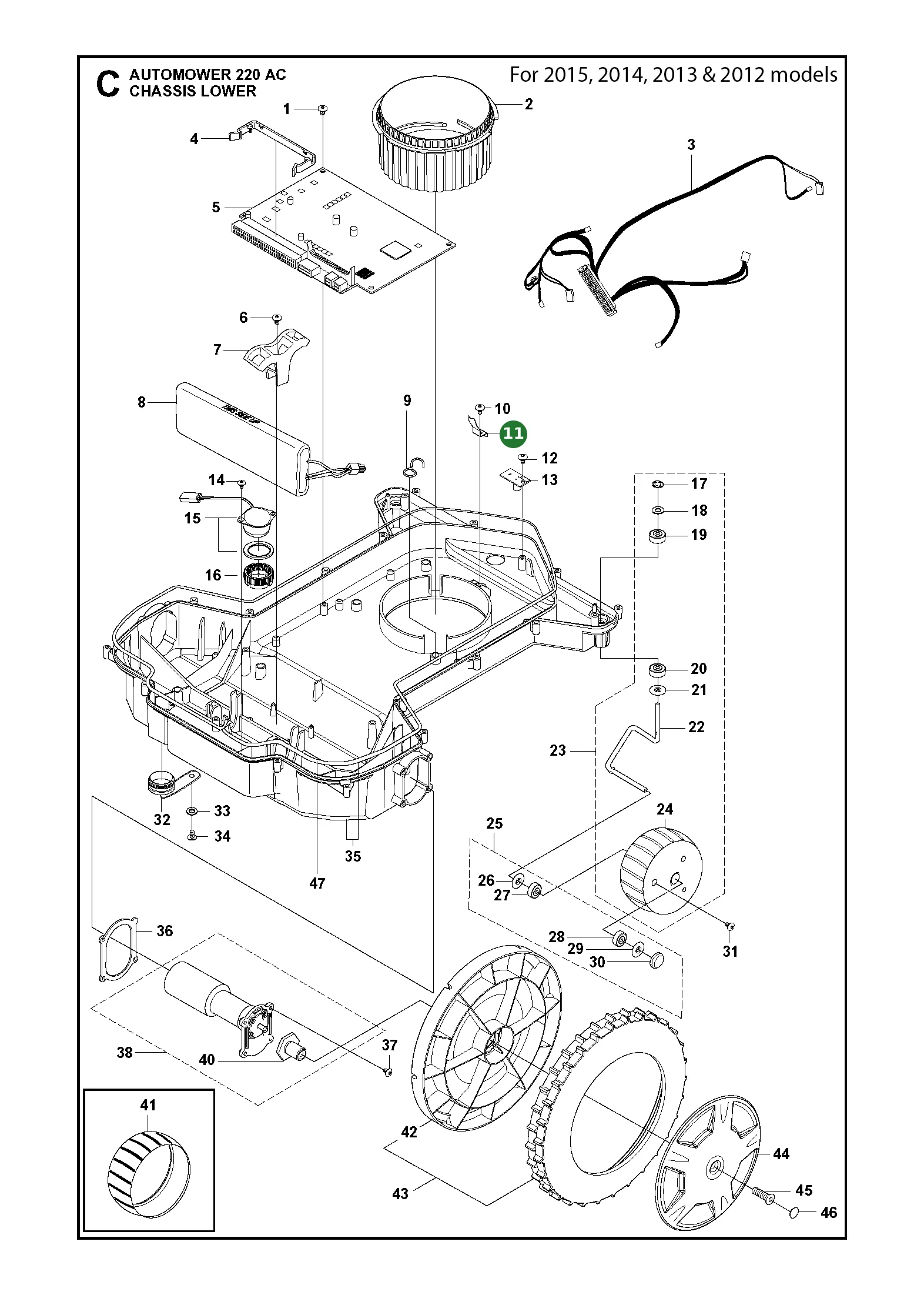Position im Ersatzteilkatalog