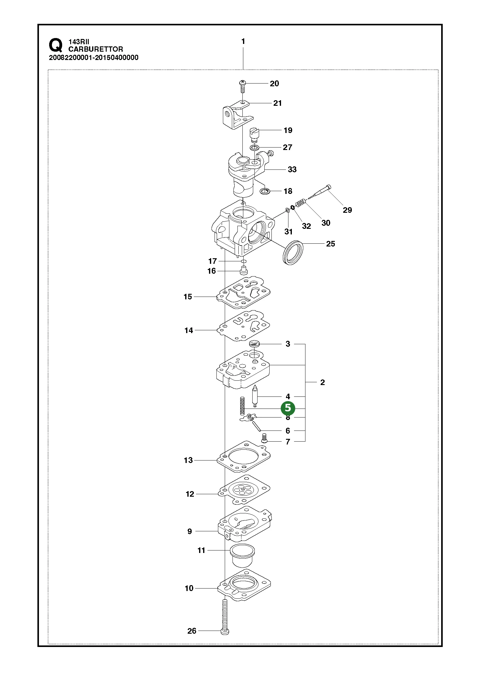 Position im Ersatzteilkatalog