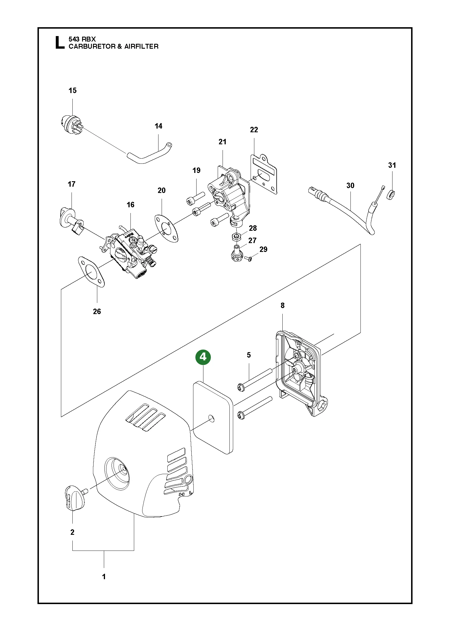 Position im Ersatzteilkatalog