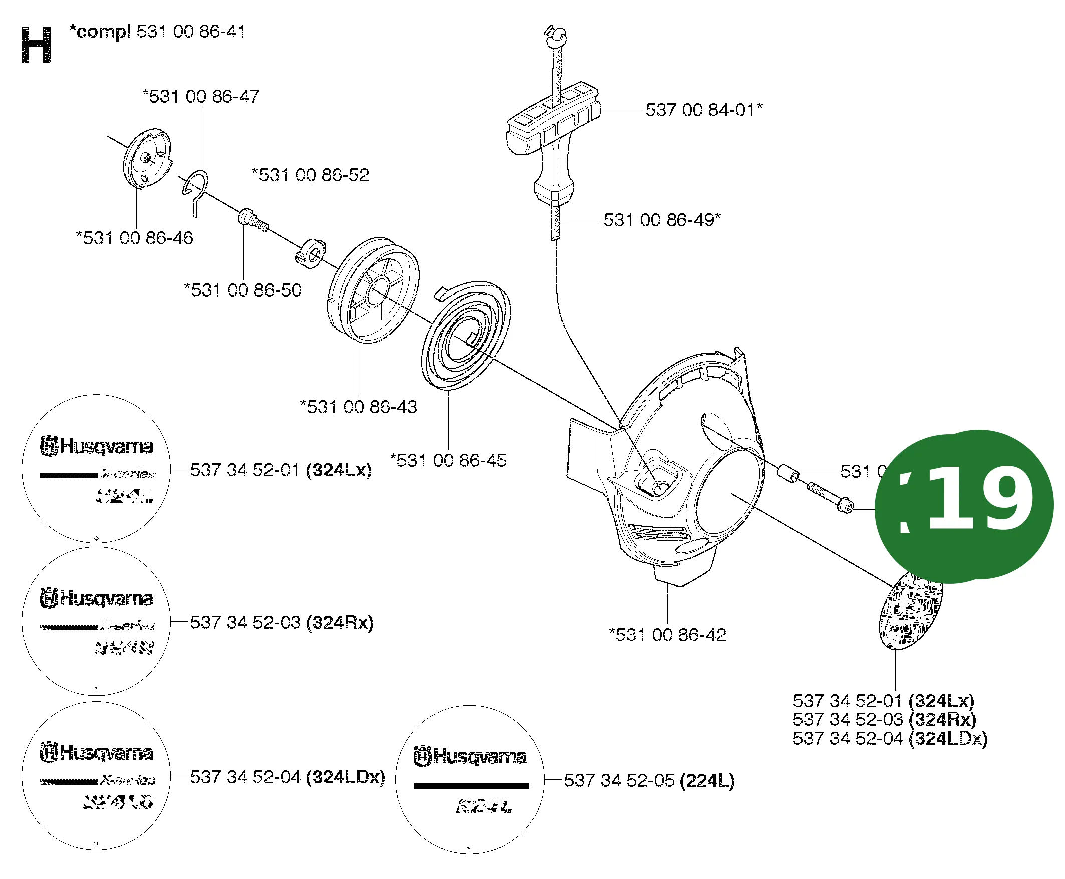 Position im Ersatzteilkatalog