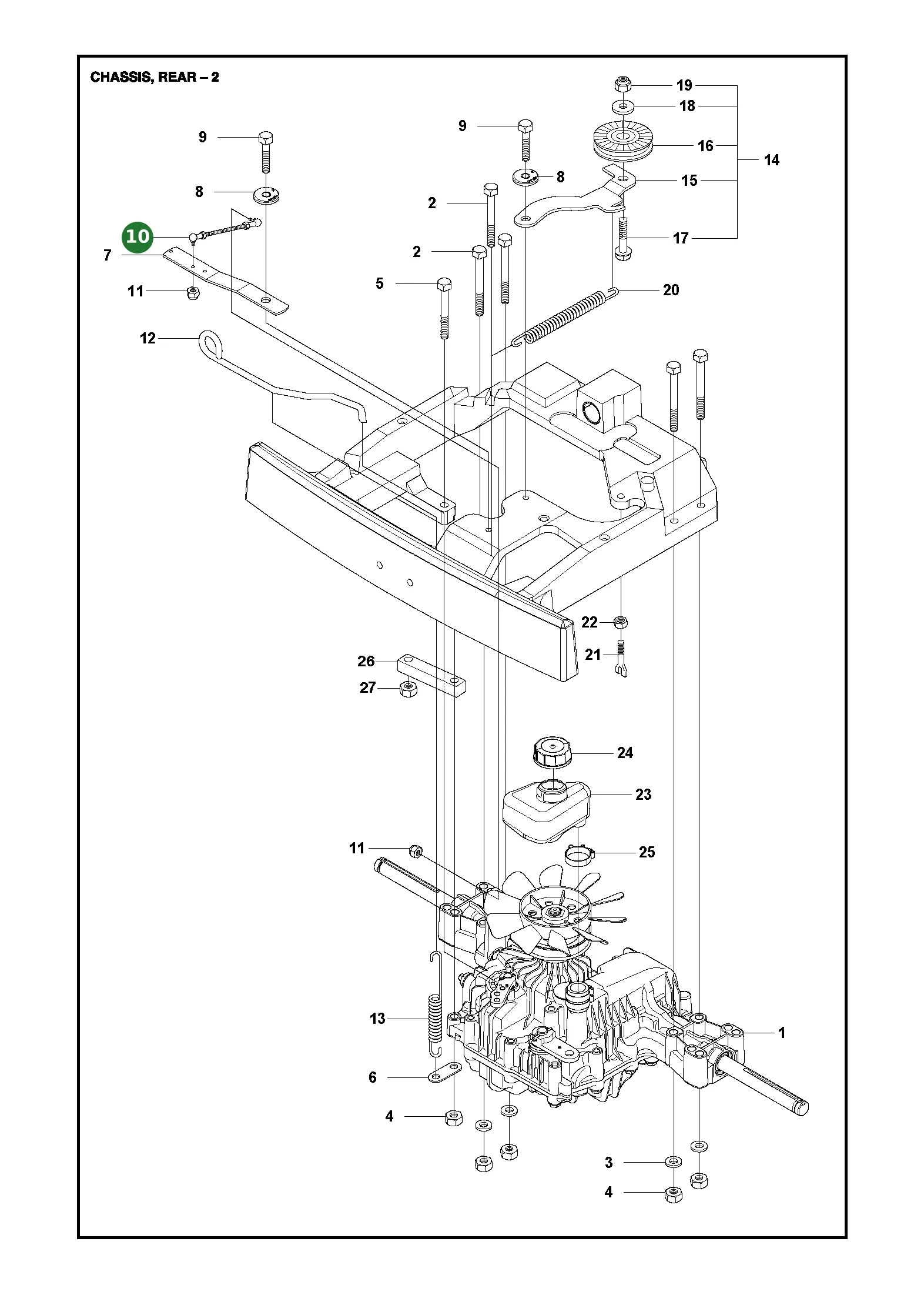 Position im Ersatzteilkatalog