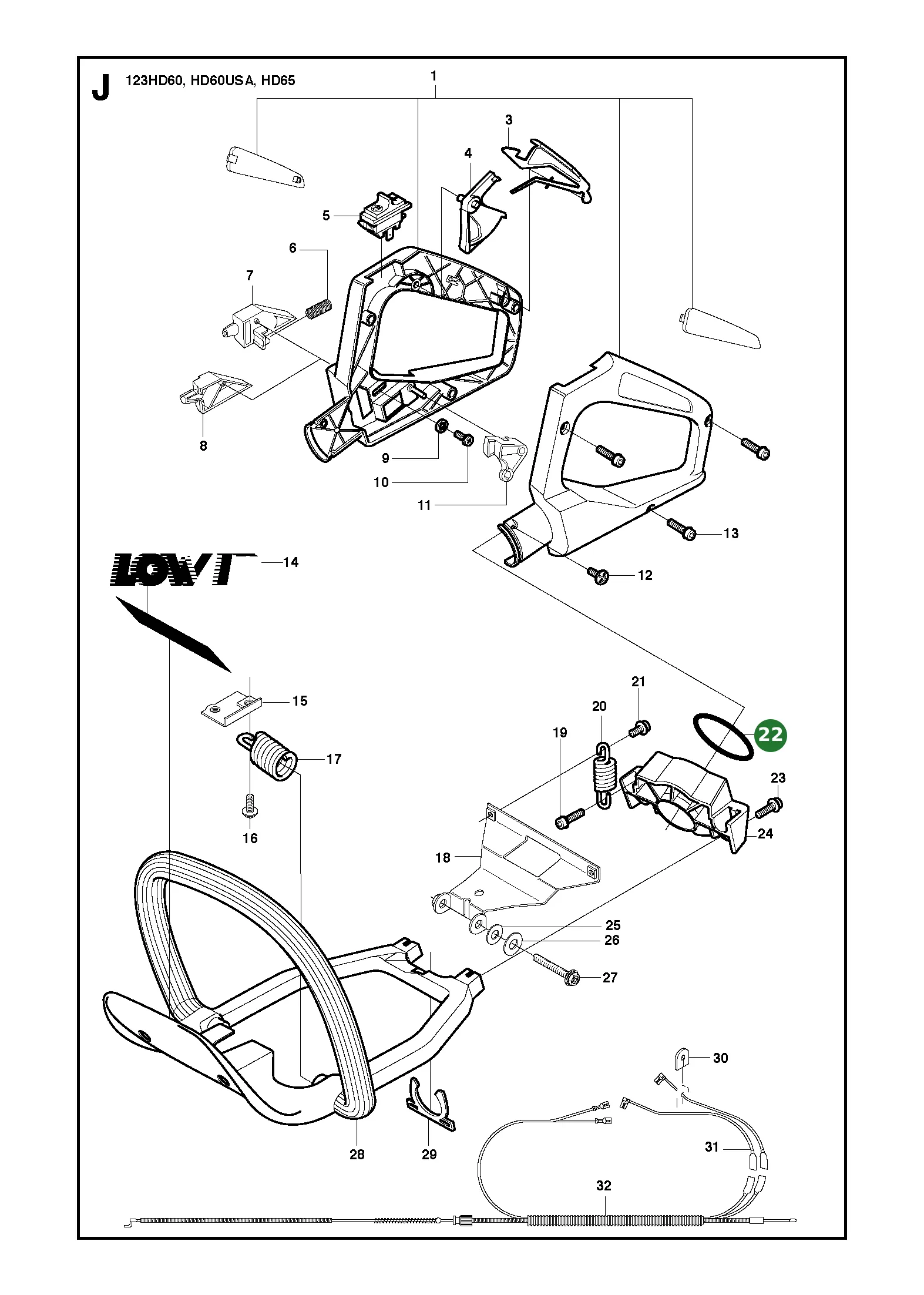 Position im Ersatzteilkatalog